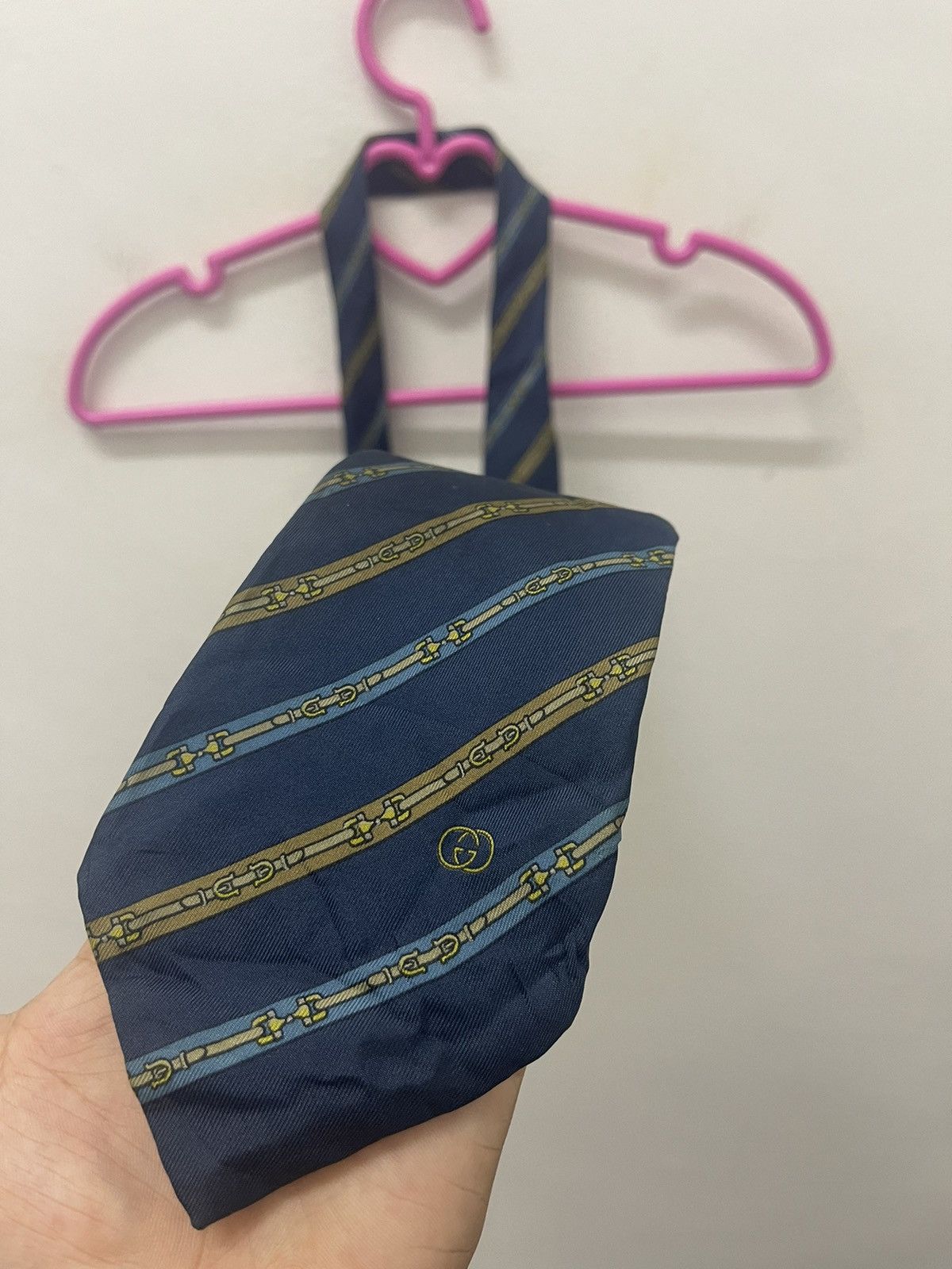 Gucci Rare Vintage GUCCI Made in Italy 100% Silk Size ONE SIZE - 3 Thumbnail