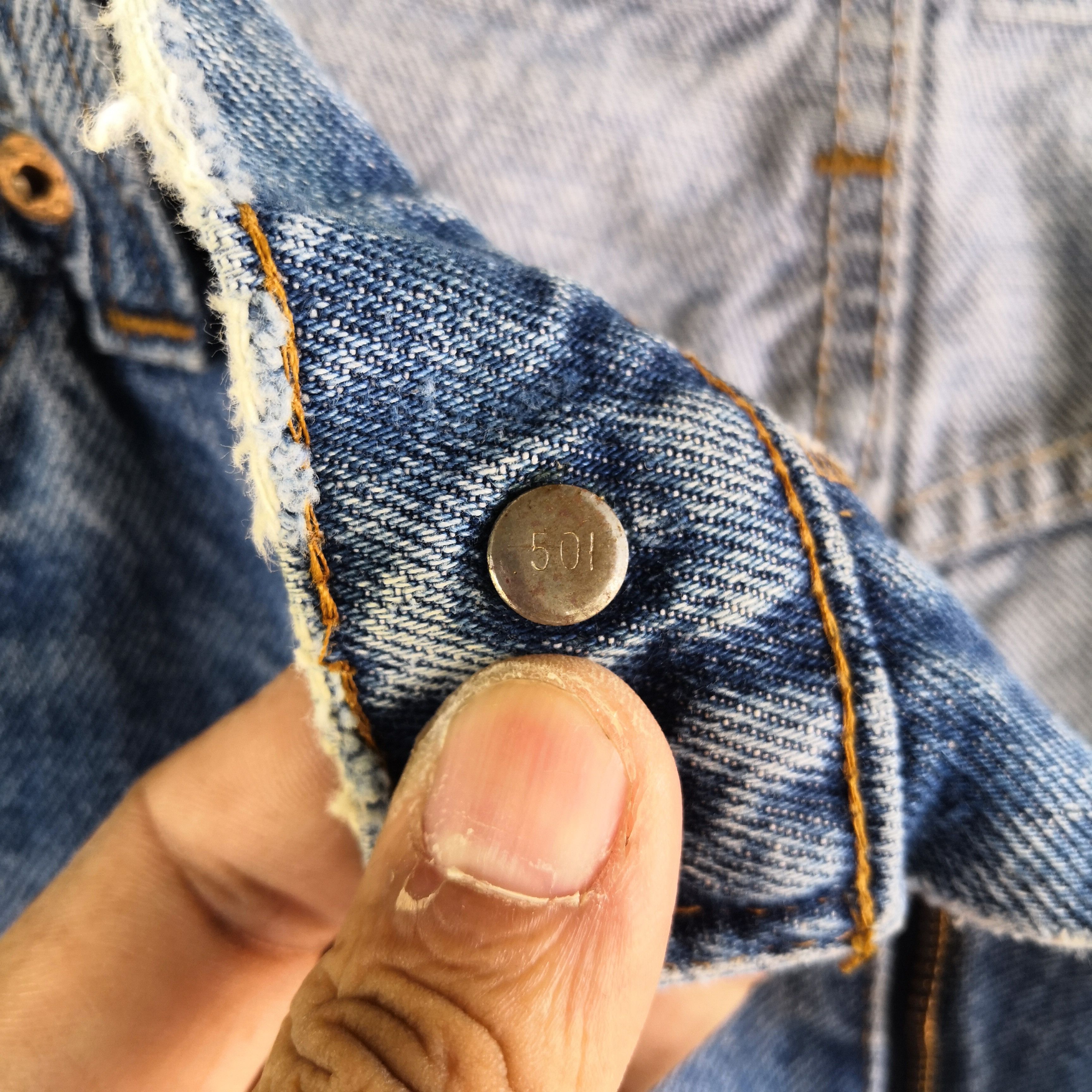 Levi's Levis 517 Denim Distressed Levi's Orange Tab Flare Jeans Size US 34 / EU 50 - 10 Thumbnail