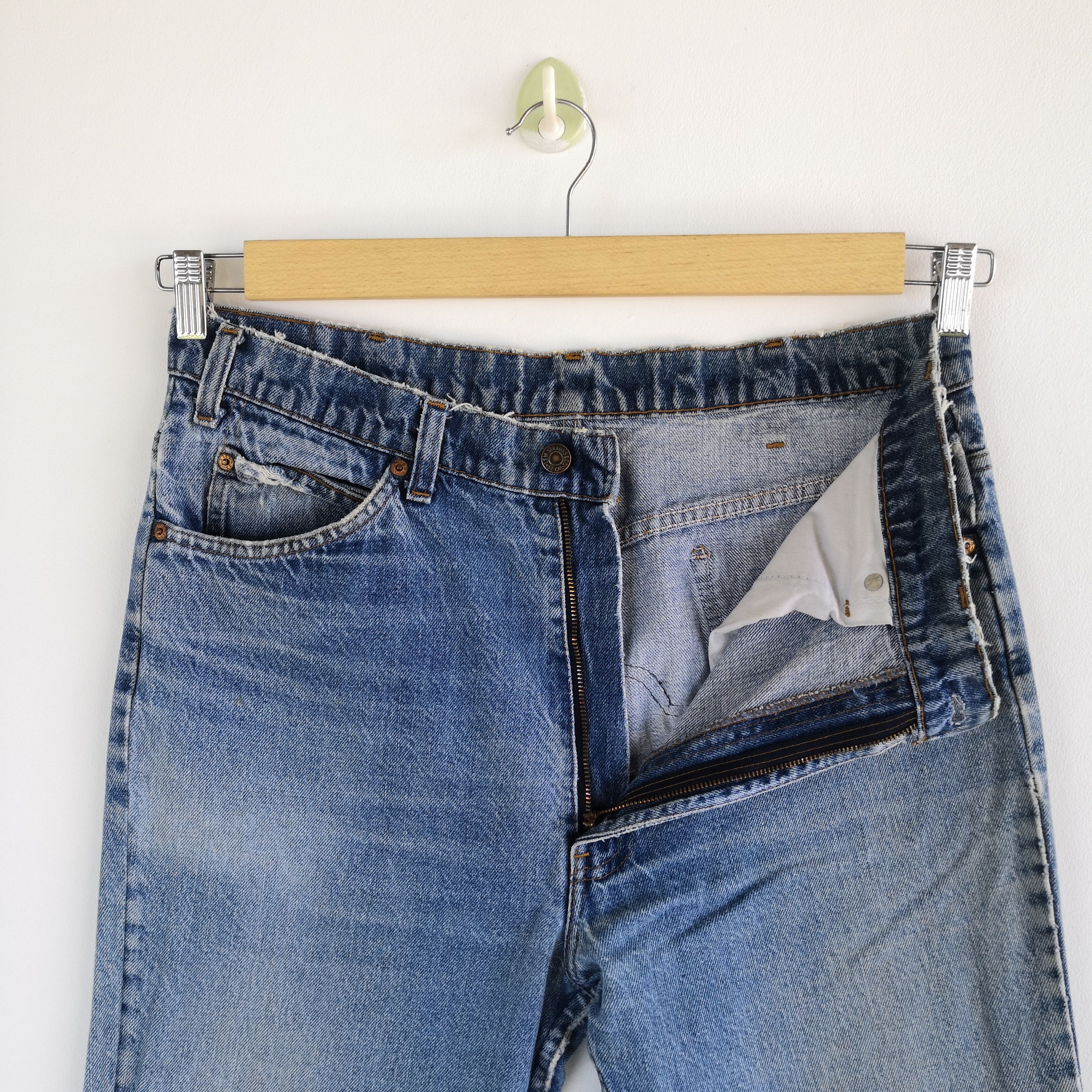 Levi's Levis 517 Denim Distressed Levi's Orange Tab Flare Jeans Size US 34 / EU 50 - 9 Thumbnail