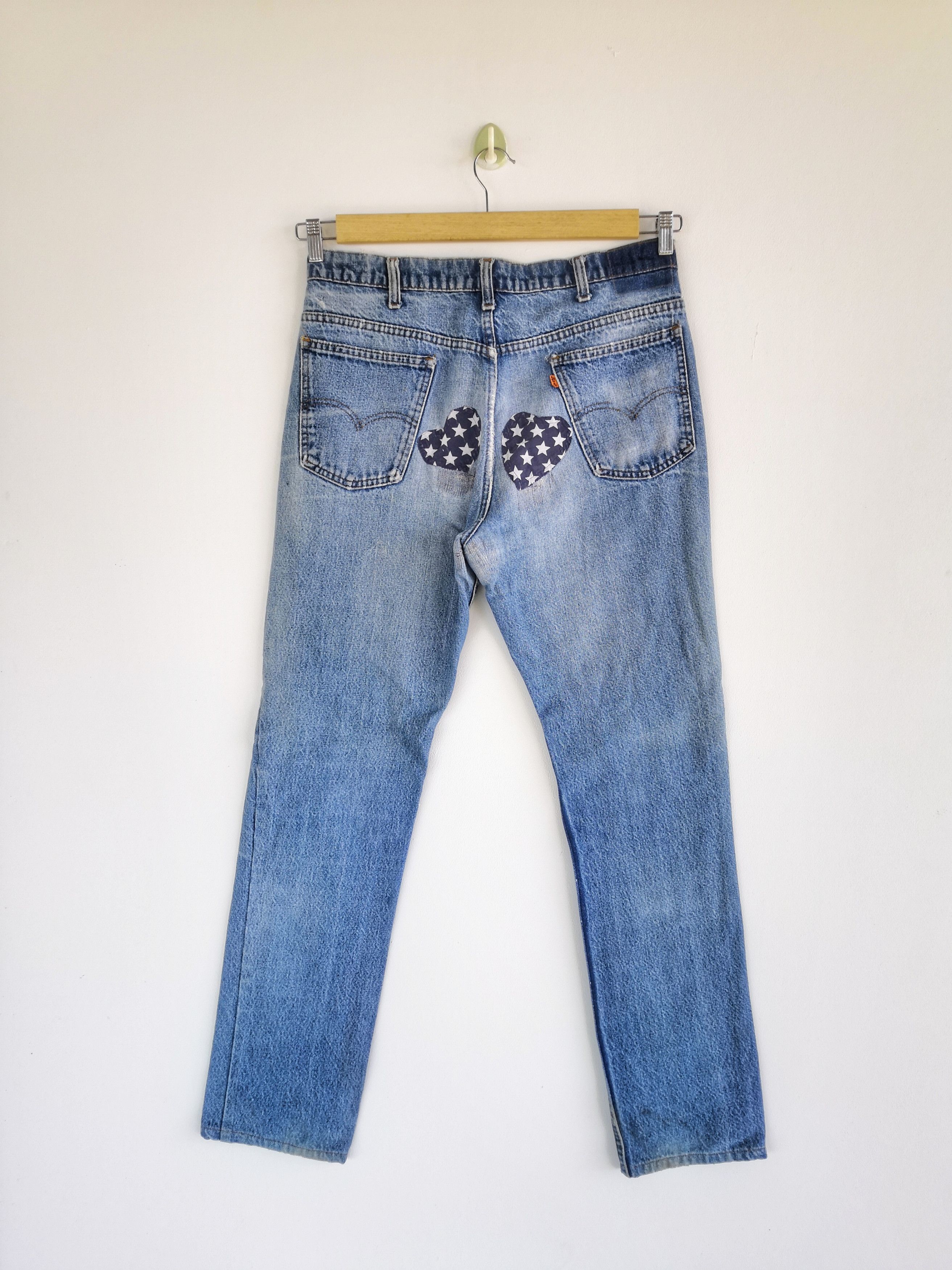 Levi's Levis 517 Denim Distressed Levi's Orange Tab Flare Jeans Size US 34 / EU 50 - 1 Thumbnail