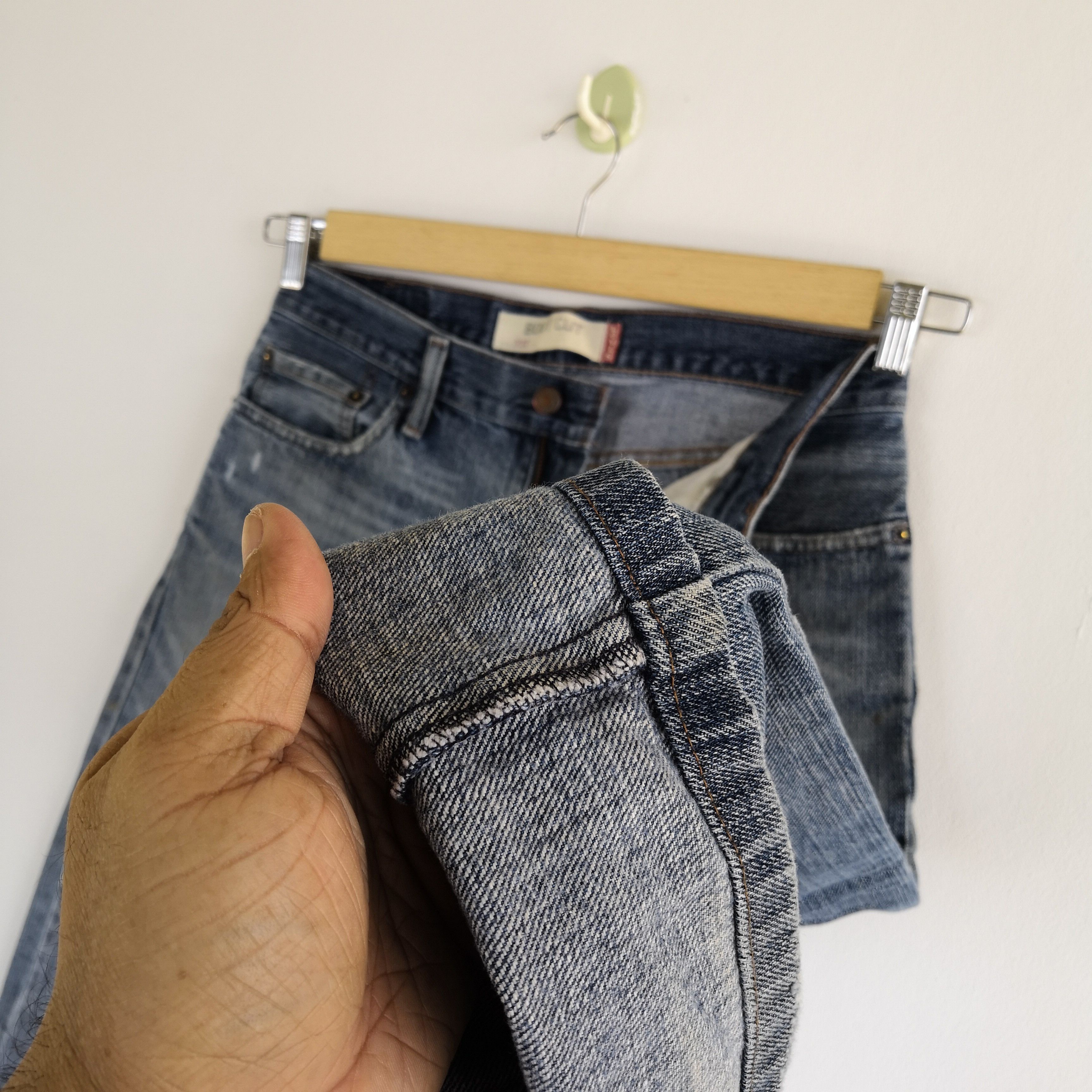 Levi's Vintage Levis Distressed Flare Jeans Levis 527 Bootcut Denim Size US 32 / EU 48 - 10 Thumbnail