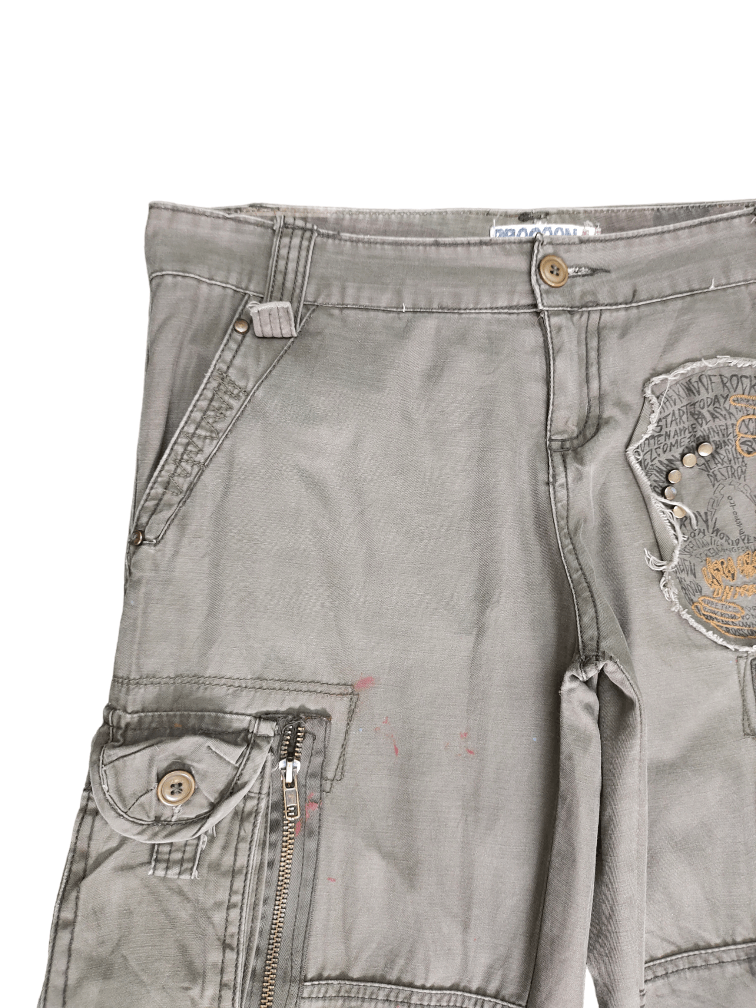 Hysteric Glamour Brocoon Search & Destroy Multipocket Tactical Cargo Pant Y2k Size US 32 / EU 48 - 6 Thumbnail