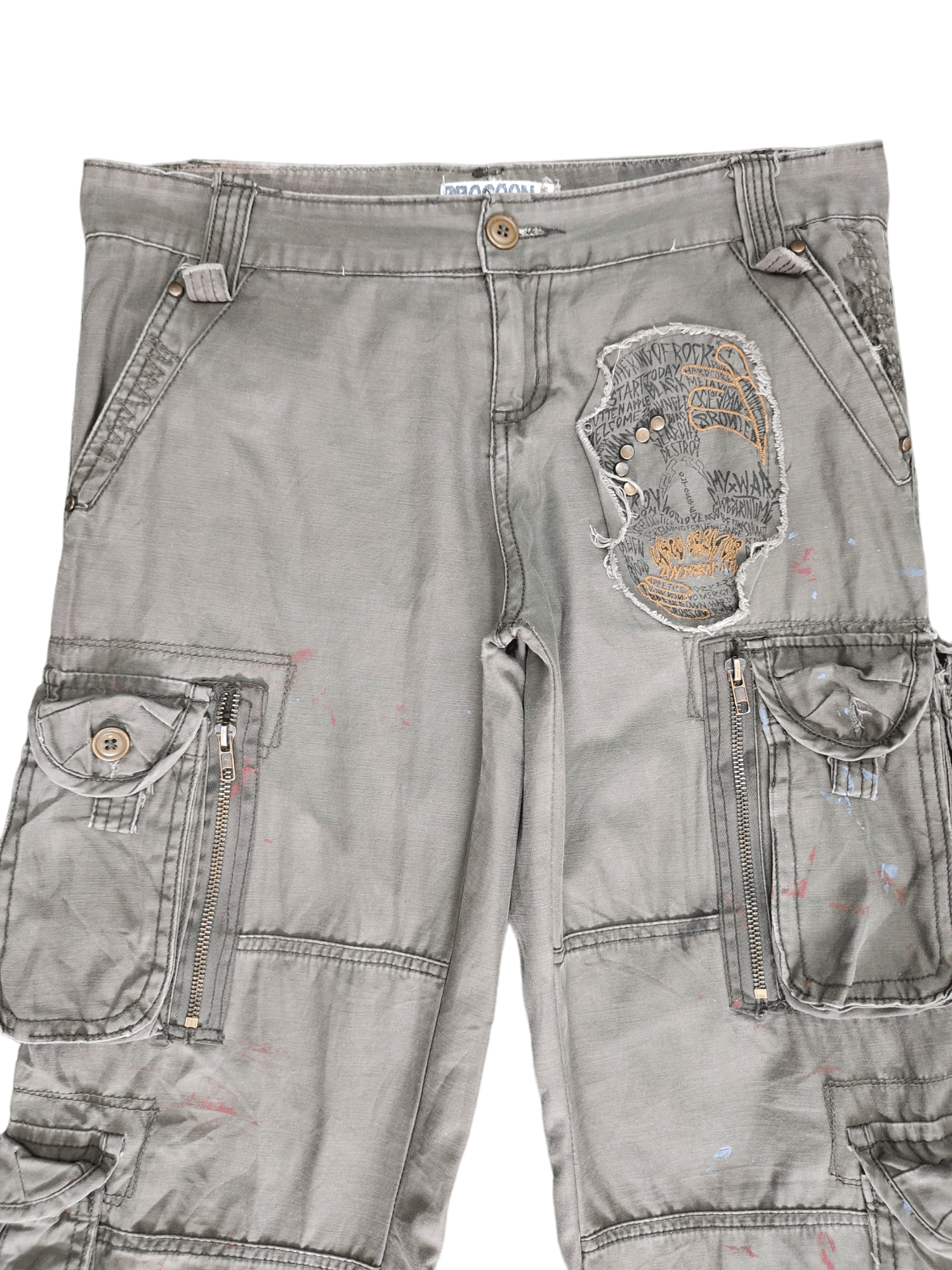 Hysteric Glamour Brocoon Search & Destroy Multipocket Tactical Cargo Pant Y2k Size US 32 / EU 48 - 4 Thumbnail