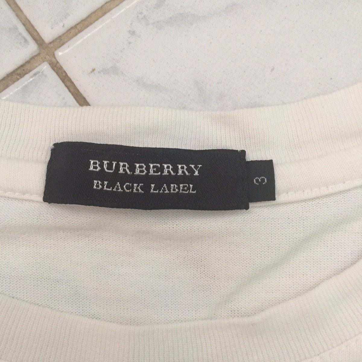 Black Label × Burberry Burberry Black Label Tshirt Made in Japan Size US S / EU 44-46 / 1 - 9 Thumbnail