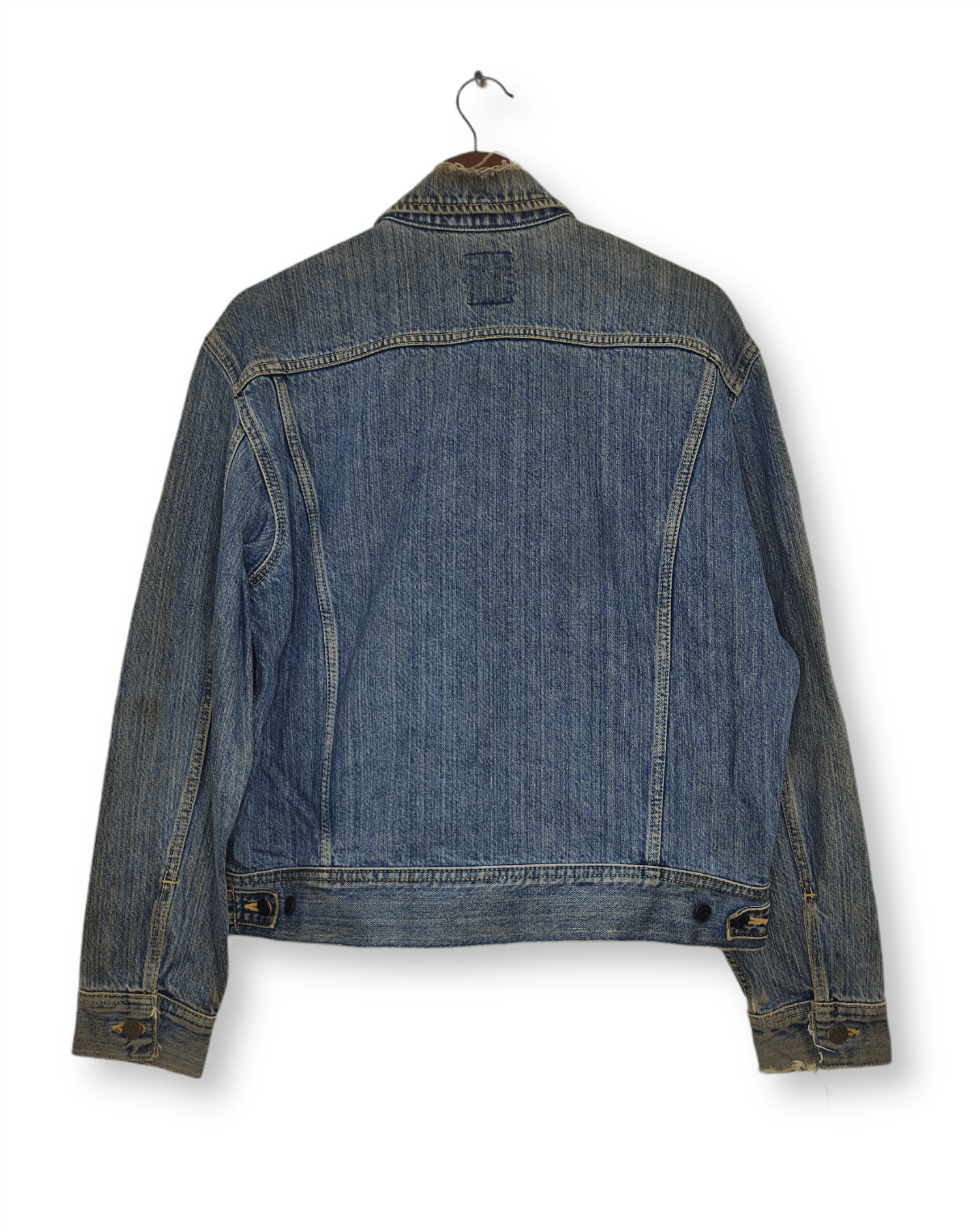 Lee Vintage Lee Riders Trucker Distressed Denim Jacket Size US M / EU 48-50 / 2 - 2 Thumbnail