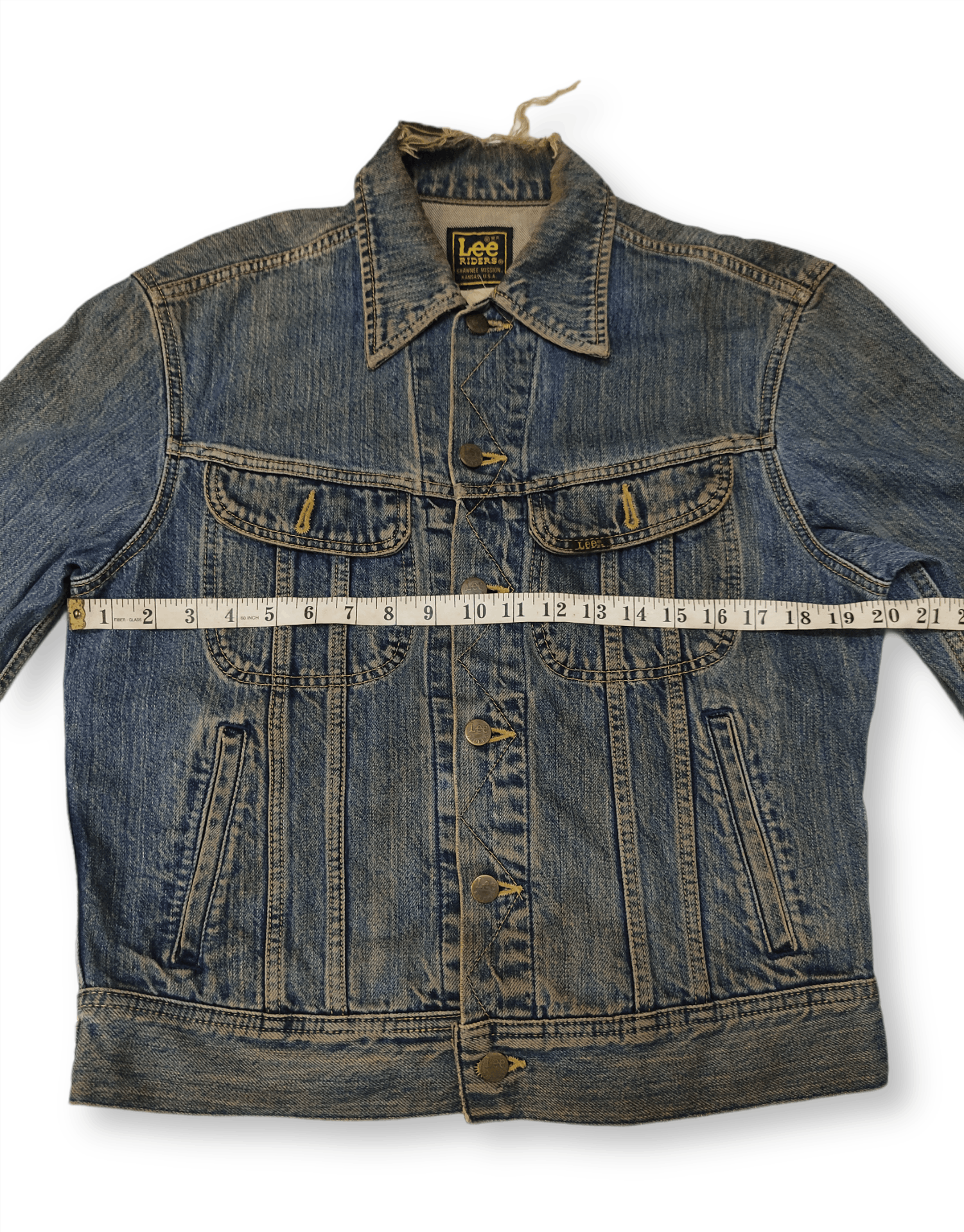 Lee Vintage Lee Riders Trucker Distressed Denim Jacket Size US M / EU 48-50 / 2 - 14 Thumbnail