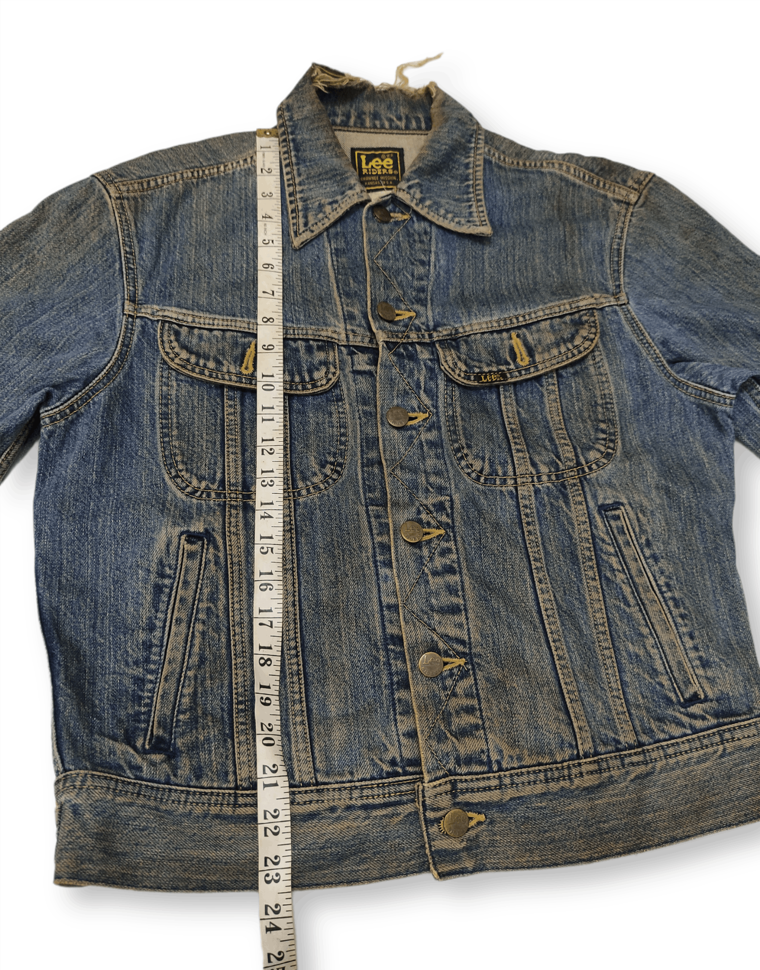 Lee Vintage Lee Riders Trucker Distressed Denim Jacket Size US M / EU 48-50 / 2 - 13 Thumbnail