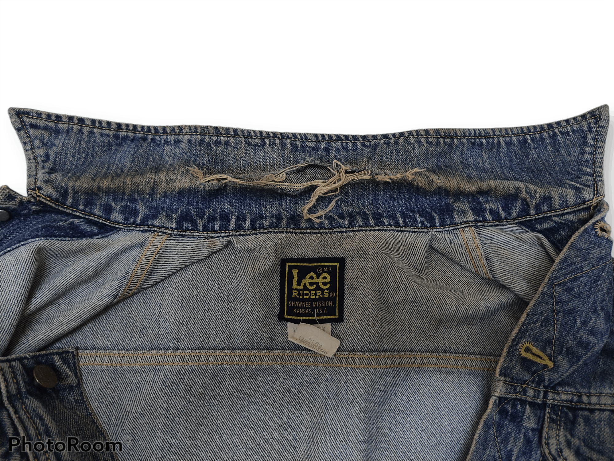 Lee Vintage Lee Riders Trucker Distressed Denim Jacket Size US M / EU 48-50 / 2 - 7 Thumbnail