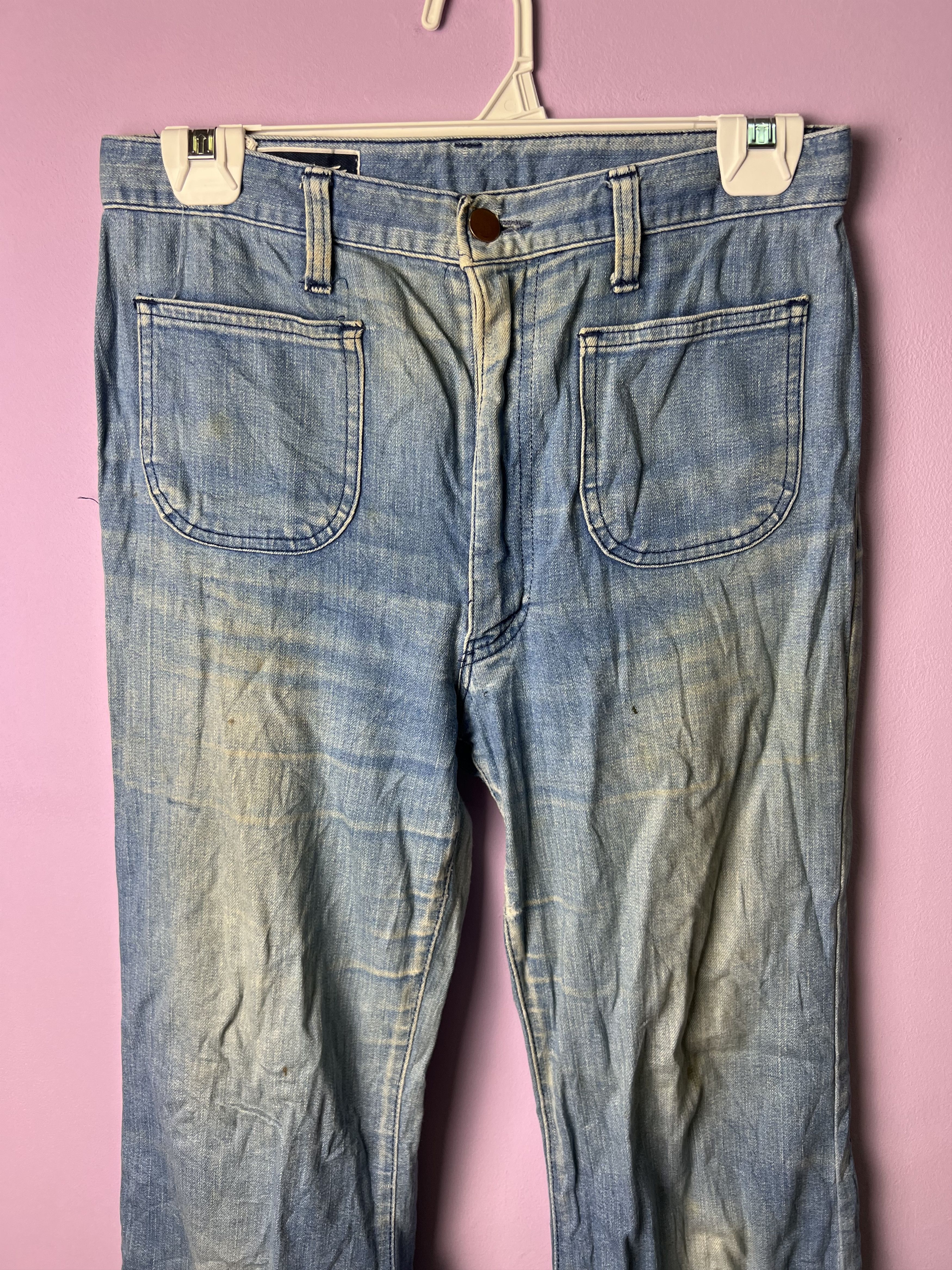 Japanese Brand 🔥Rare Vintage Bobson Too-too Bush Pants Denim Size US 29 - 7 Thumbnail