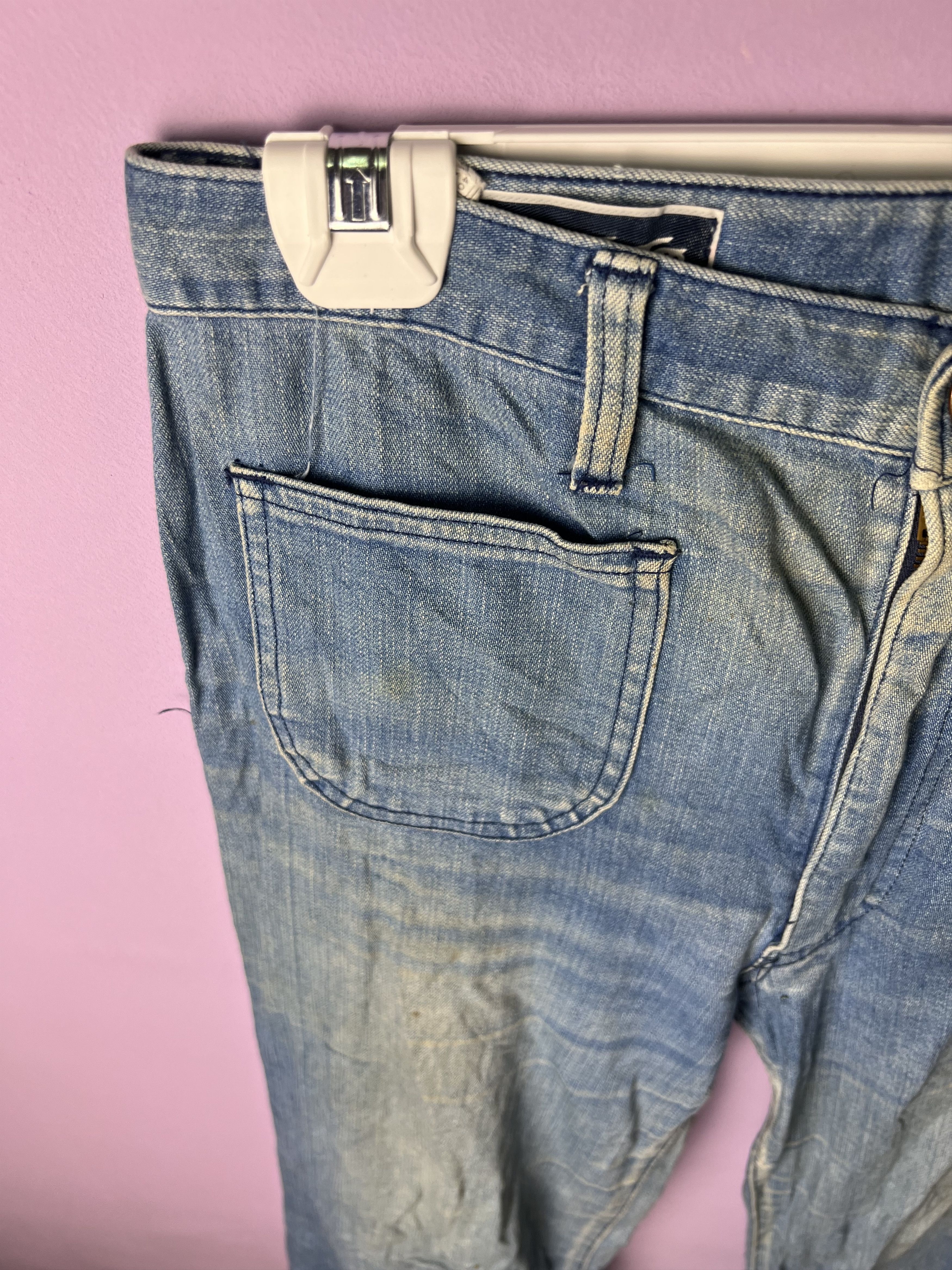 Japanese Brand 🔥Rare Vintage Bobson Too-too Bush Pants Denim Size US 29 - 6 Thumbnail