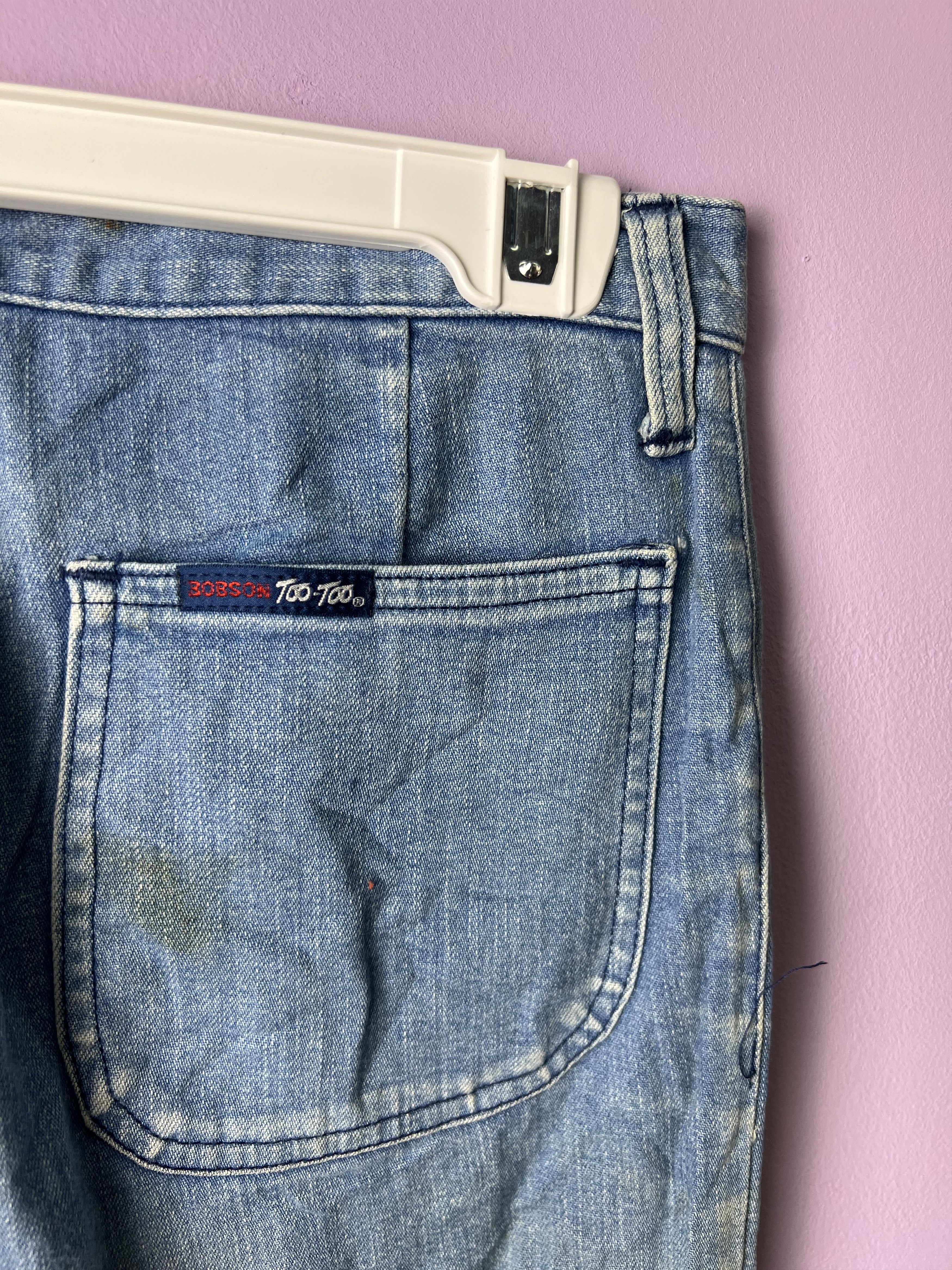 Japanese Brand 🔥Rare Vintage Bobson Too-too Bush Pants Denim Size US 29 - 17 Thumbnail