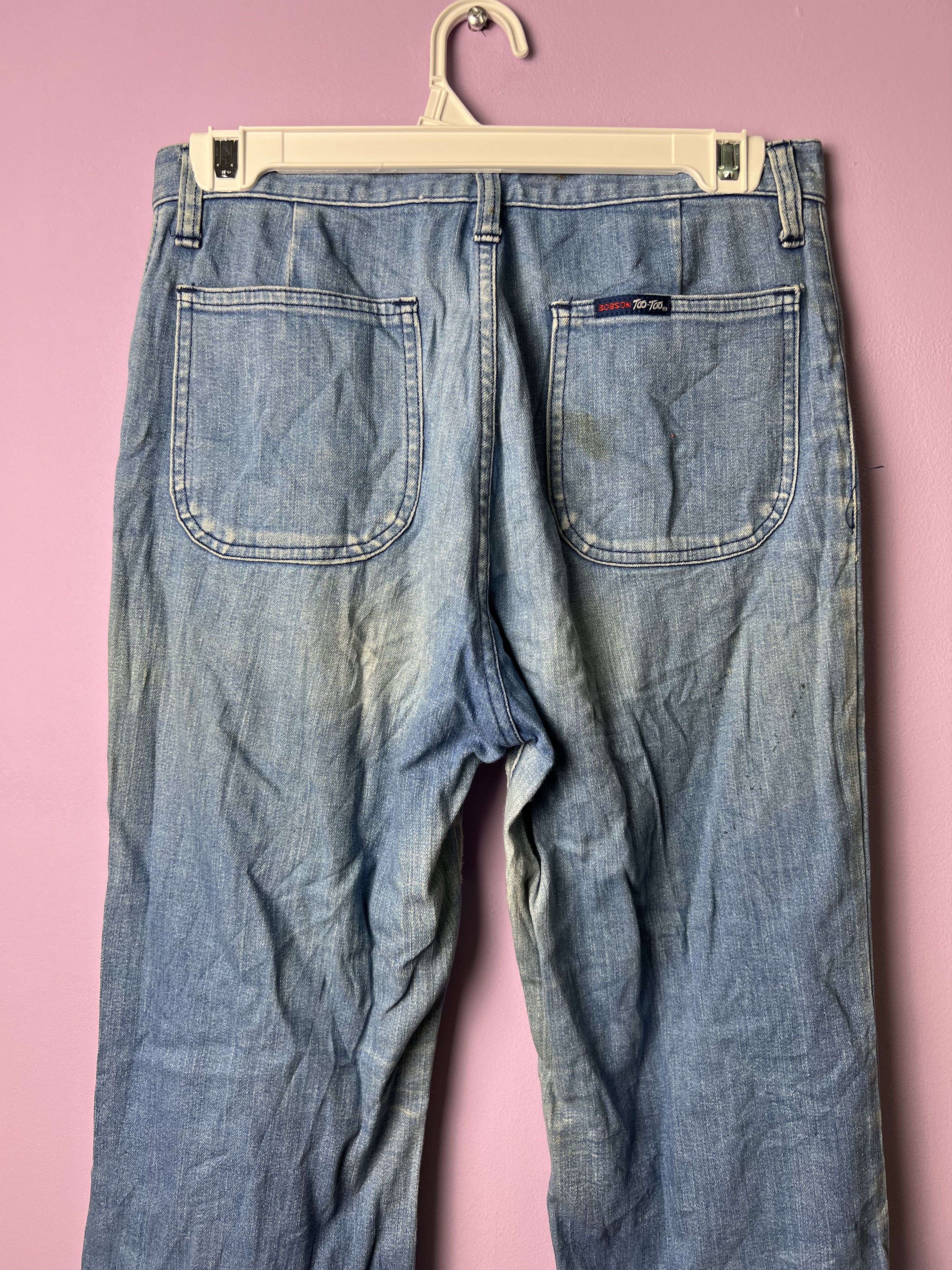 Japanese Brand 🔥Rare Vintage Bobson Too-too Bush Pants Denim Size US 29 - 11 Thumbnail