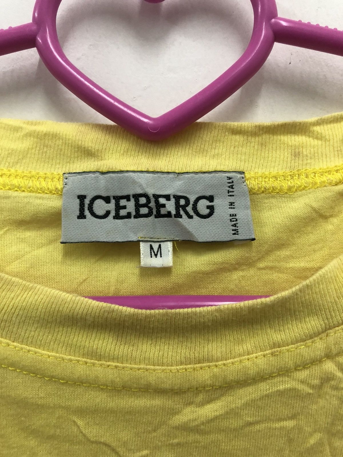 Iceberg Rare 90s Vintage ICEBERG Sun Moon Spell Out Luxury Shirt Size US M / EU 48-50 / 2 - 3 Thumbnail