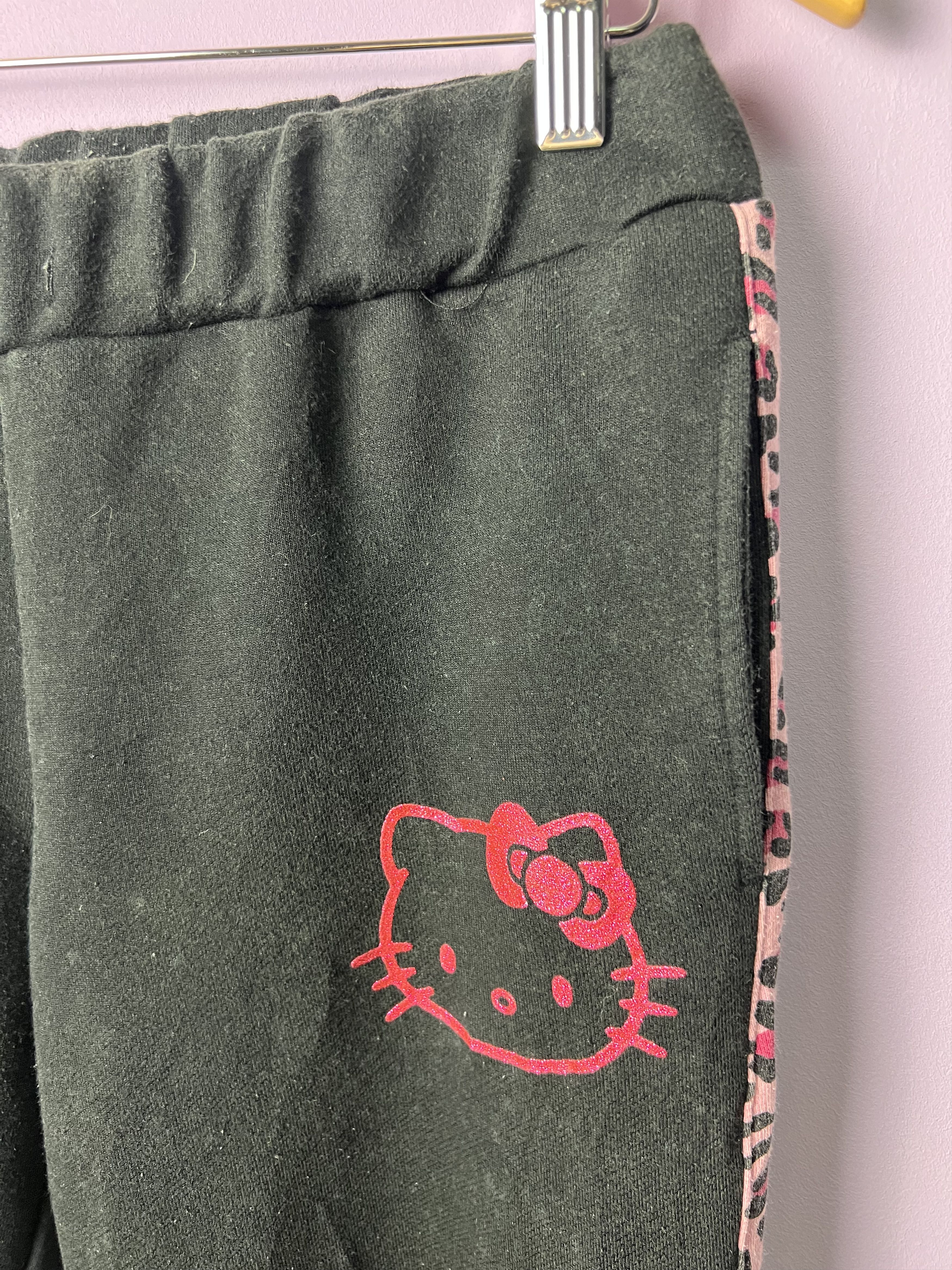 Cartoon Network 🔥Vintage Hello Kitty Tiger Stripe Sweatpants Jogger Size 30" / US 8 / IT 44 - 5 Thumbnail