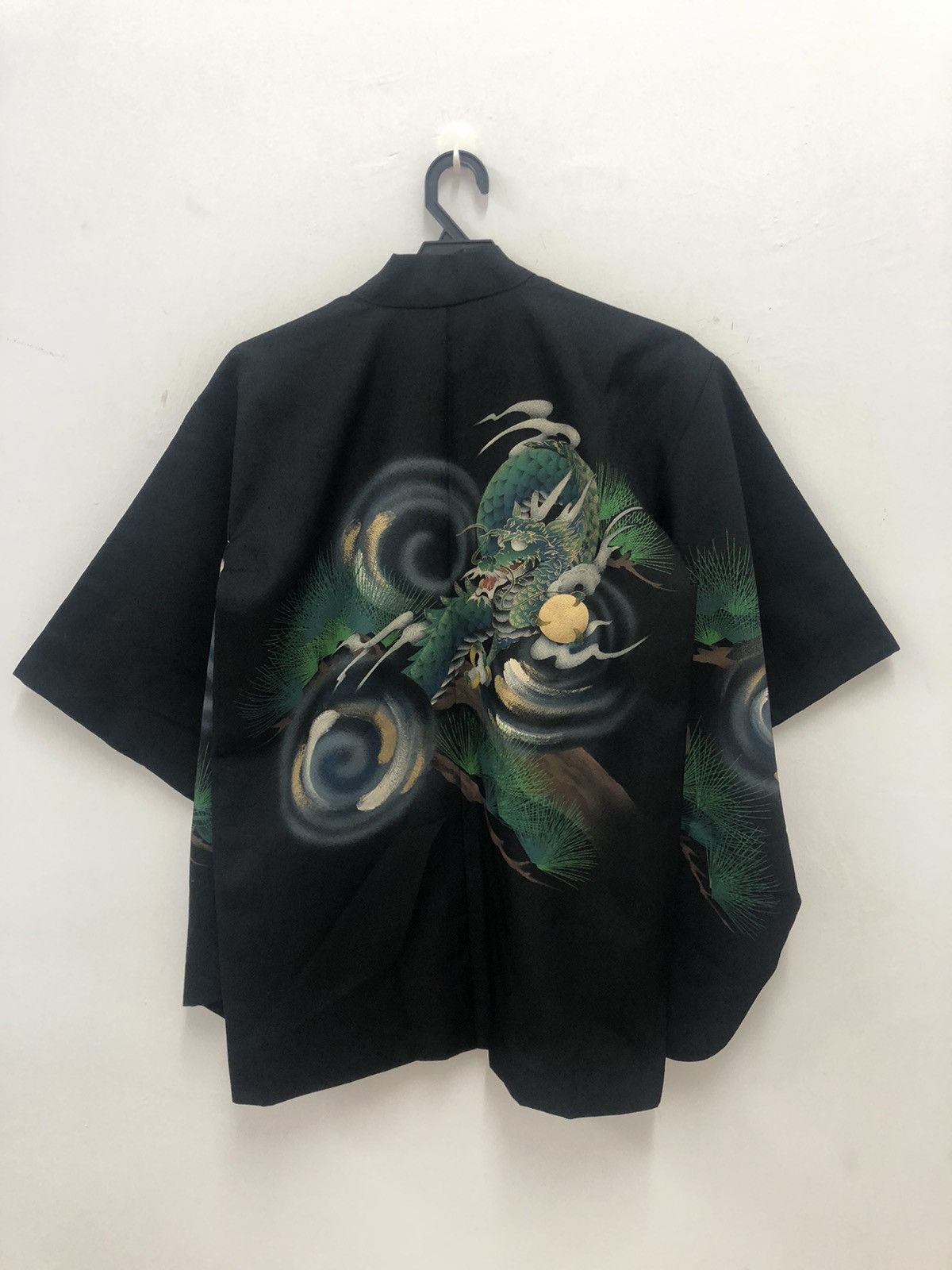 Karakuri Tamashii Rare Vintage Dragon Japan Traditional Sukajan Yakuza Kimono Size US S / EU 44-46 / 1 - 2 Thumbnail