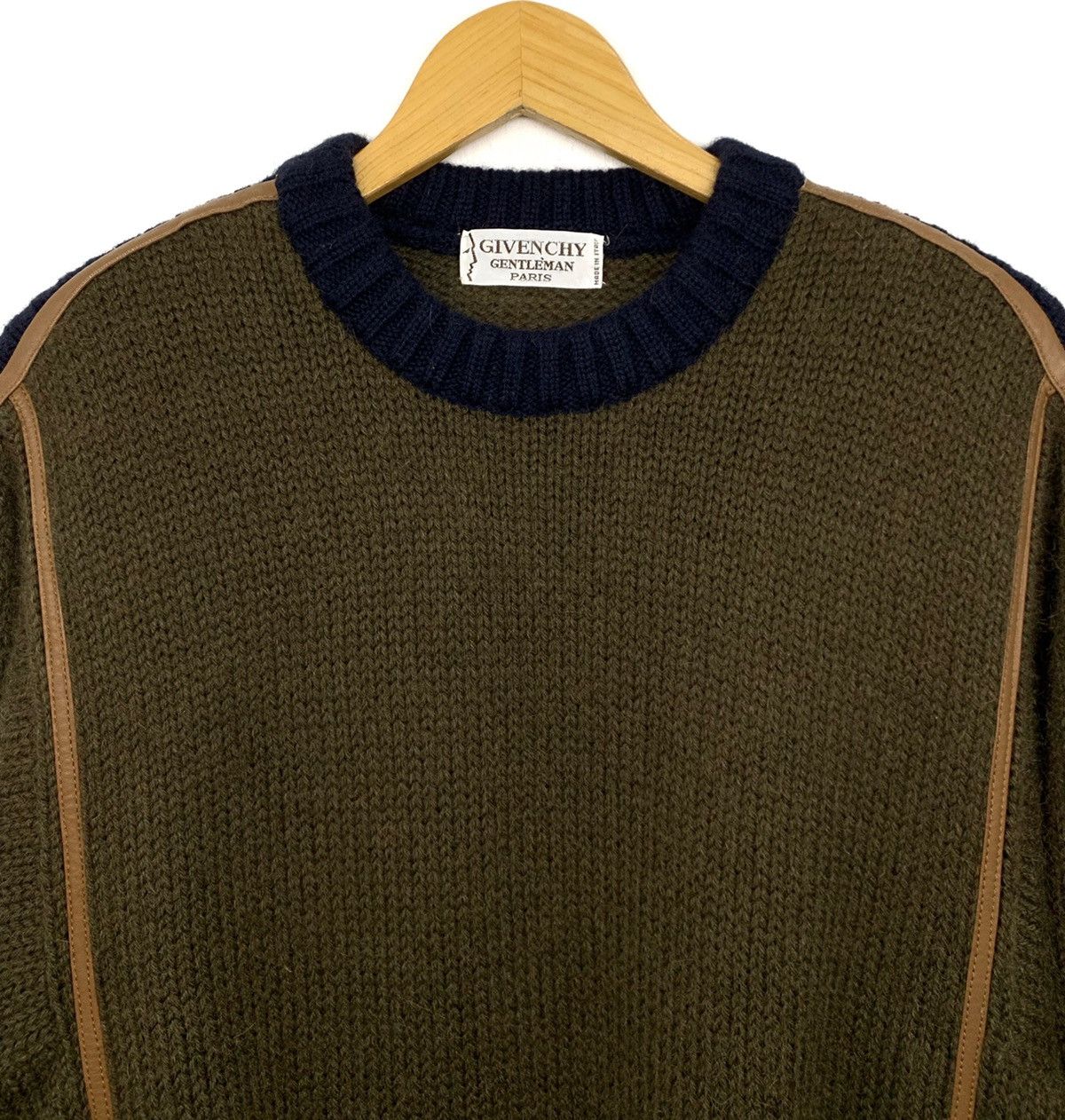 Givenchy GRAIL ‼️ Givenchy Vintage Trimmed Knit Sweater Size US M / EU 48-50 / 2 - 4 Thumbnail