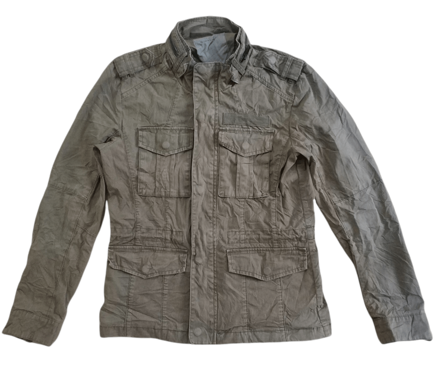 image of Giordano Military Style Jacket in Green, Women's (Size Medium)