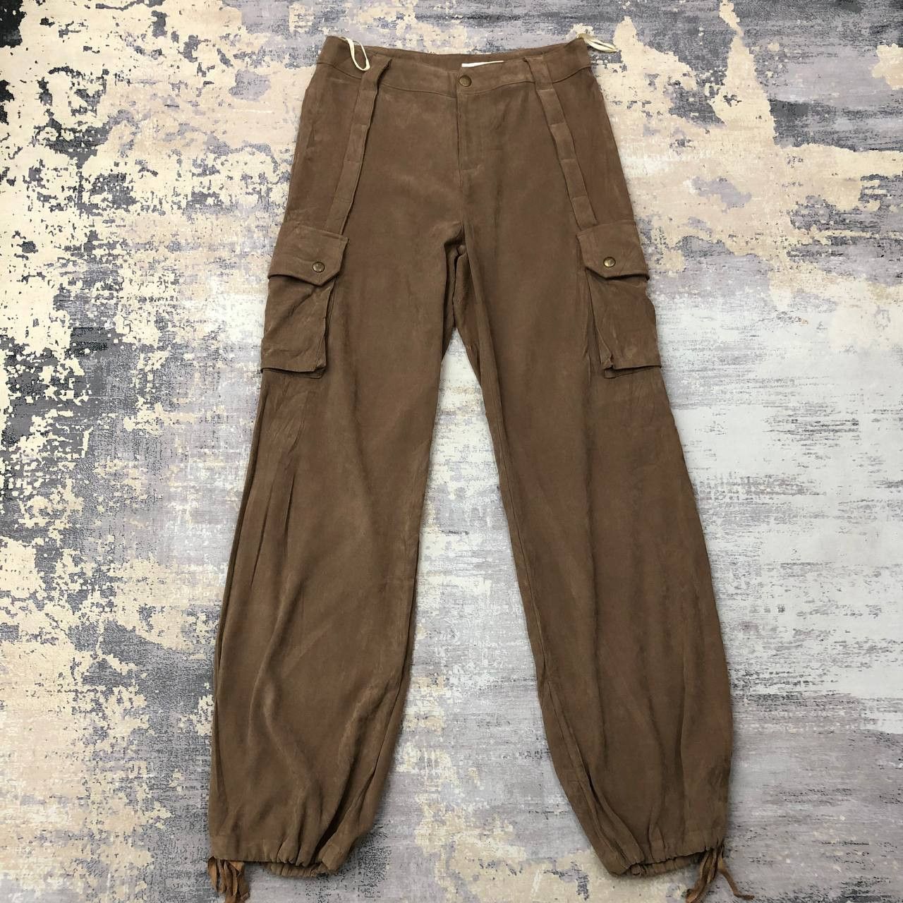 Japanese Brand P63 MARIENE JOBERT TACTICAL CARGO PANTS Size US 30 / EU 46 - 1 Thumbnail