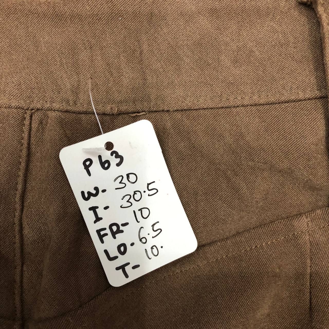 Japanese Brand P63 MARIENE JOBERT TACTICAL CARGO PANTS Size US 30 / EU 46 - 9 Thumbnail