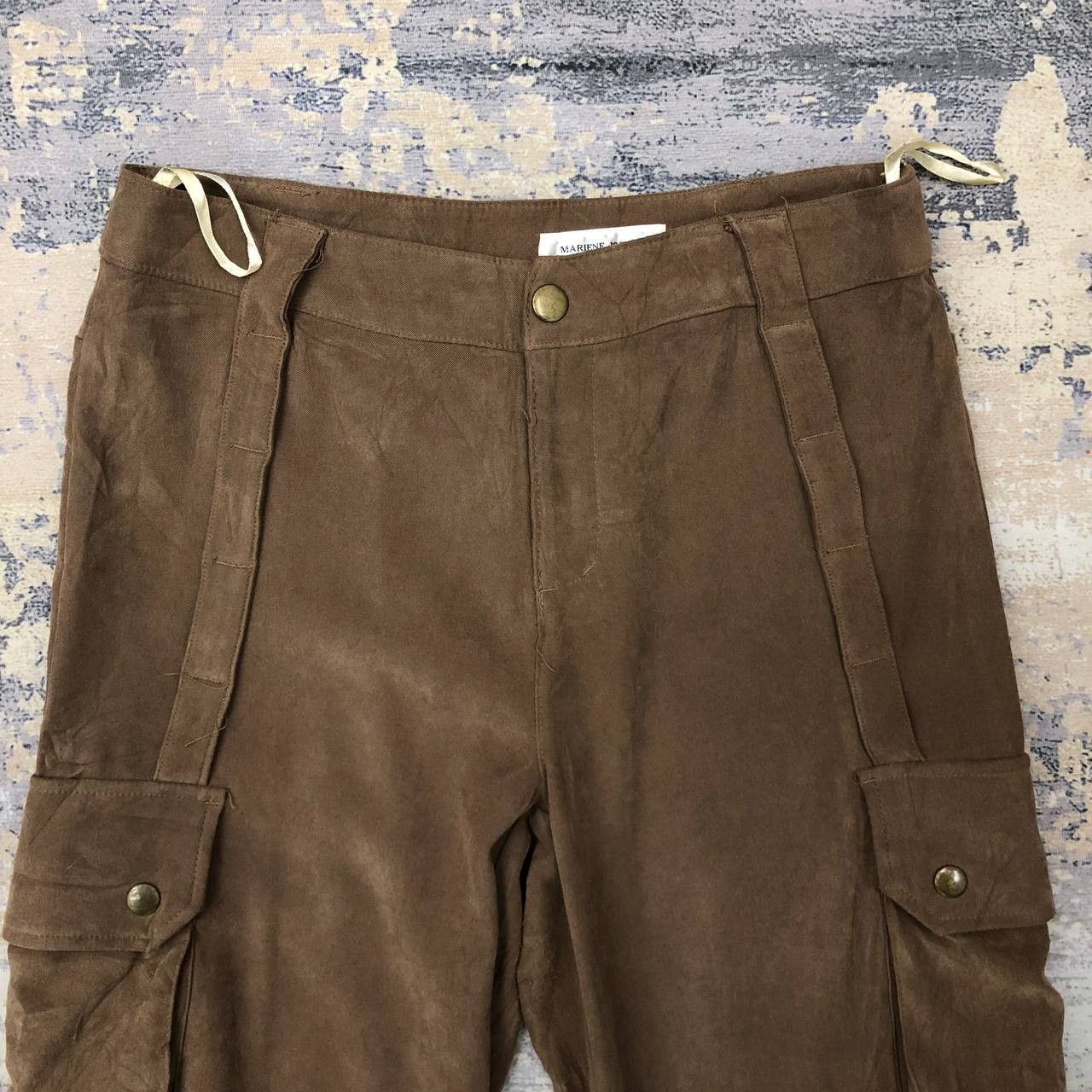 Japanese Brand P63 MARIENE JOBERT TACTICAL CARGO PANTS Size US 30 / EU 46 - 6 Thumbnail
