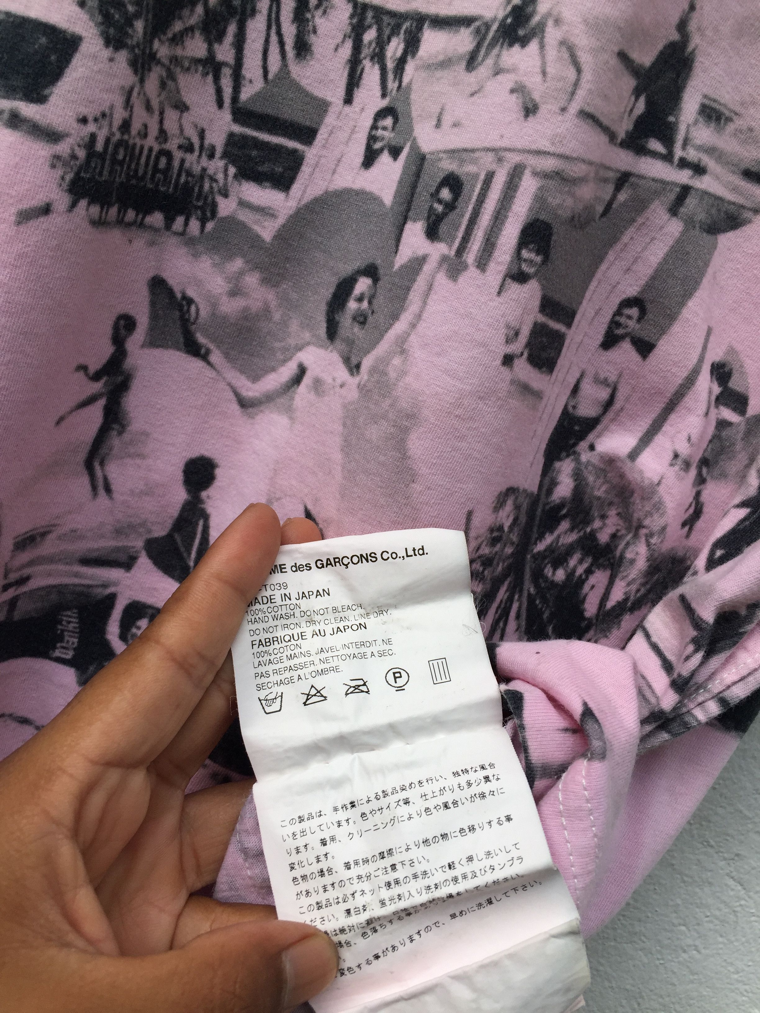 Comme des Garcons Homme Plus RARE!! Comme Des Garcons Homme Plus Hawaii Printed AD2004 Size US M / EU 48-50 / 2 - 14 Thumbnail