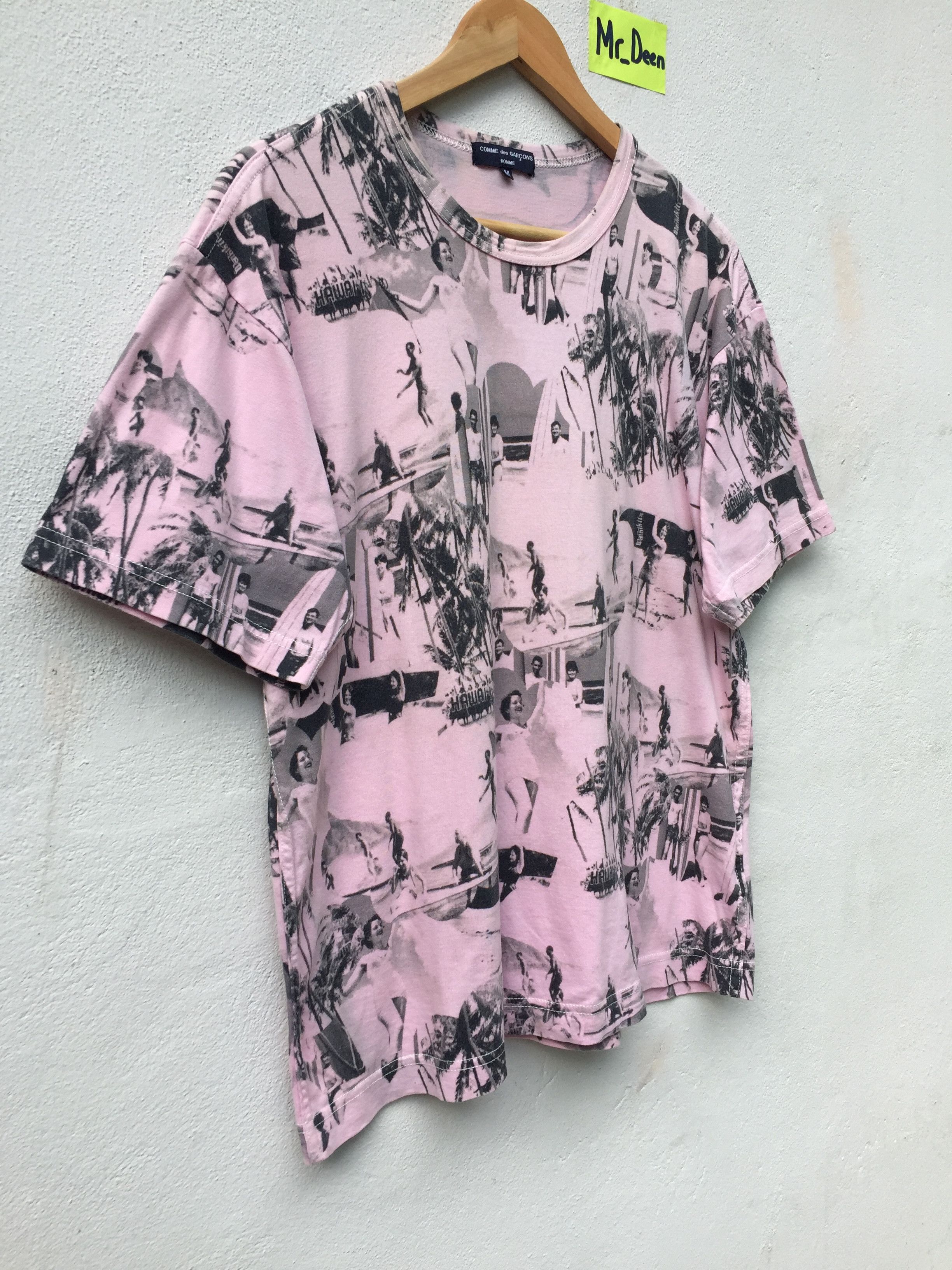 Comme des Garcons Homme Plus RARE!! Comme Des Garcons Homme Plus Hawaii Printed AD2004 Size US M / EU 48-50 / 2 - 2 Thumbnail
