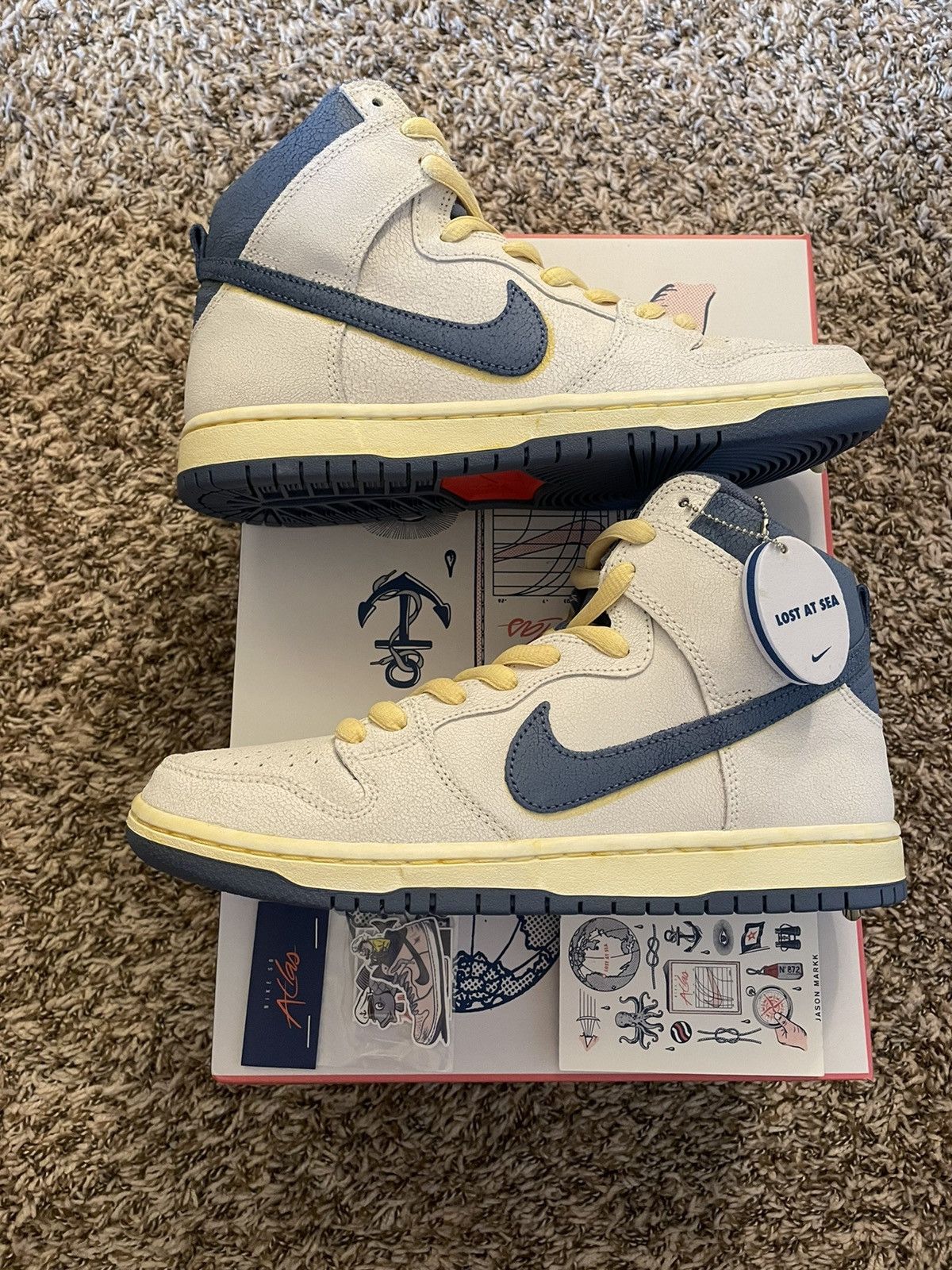 Nike Nike SB X Atlas Dunk High Size 8.5 Special Box & Accessories Size US 8.5 / EU 41-42 - 2 Thumbnail