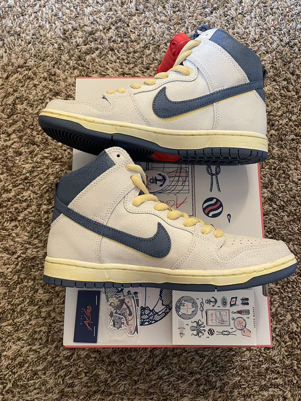 Nike Nike SB X Atlas Dunk High Size 8.5 Special Box & Accessories Size US 8.5 / EU 41-42 - 3 Thumbnail
