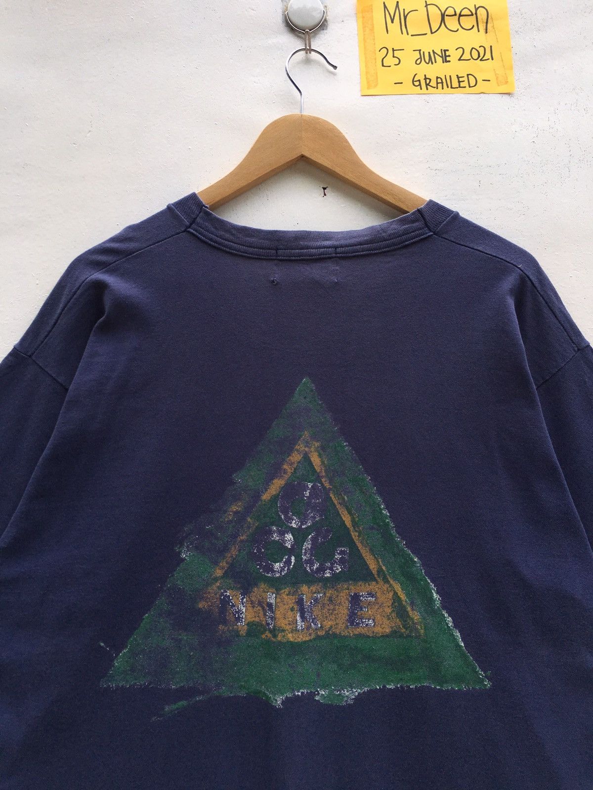 Nike ACG Vintage Nike 90s ACG Big Logo single stitch Tshirt Size US L / EU 52-54 / 3 - 14 Thumbnail