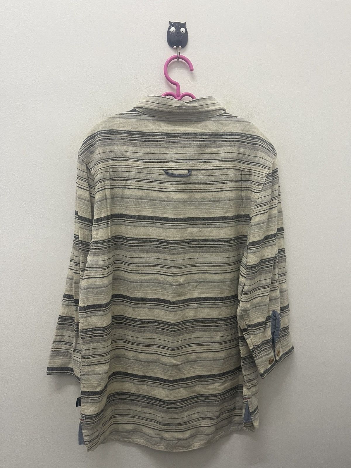 Japanese Brand Rare Vintage LOKY THE BLACKPAGE Striped Double Pockets Size US L / EU 52-54 / 3 - 6 Thumbnail
