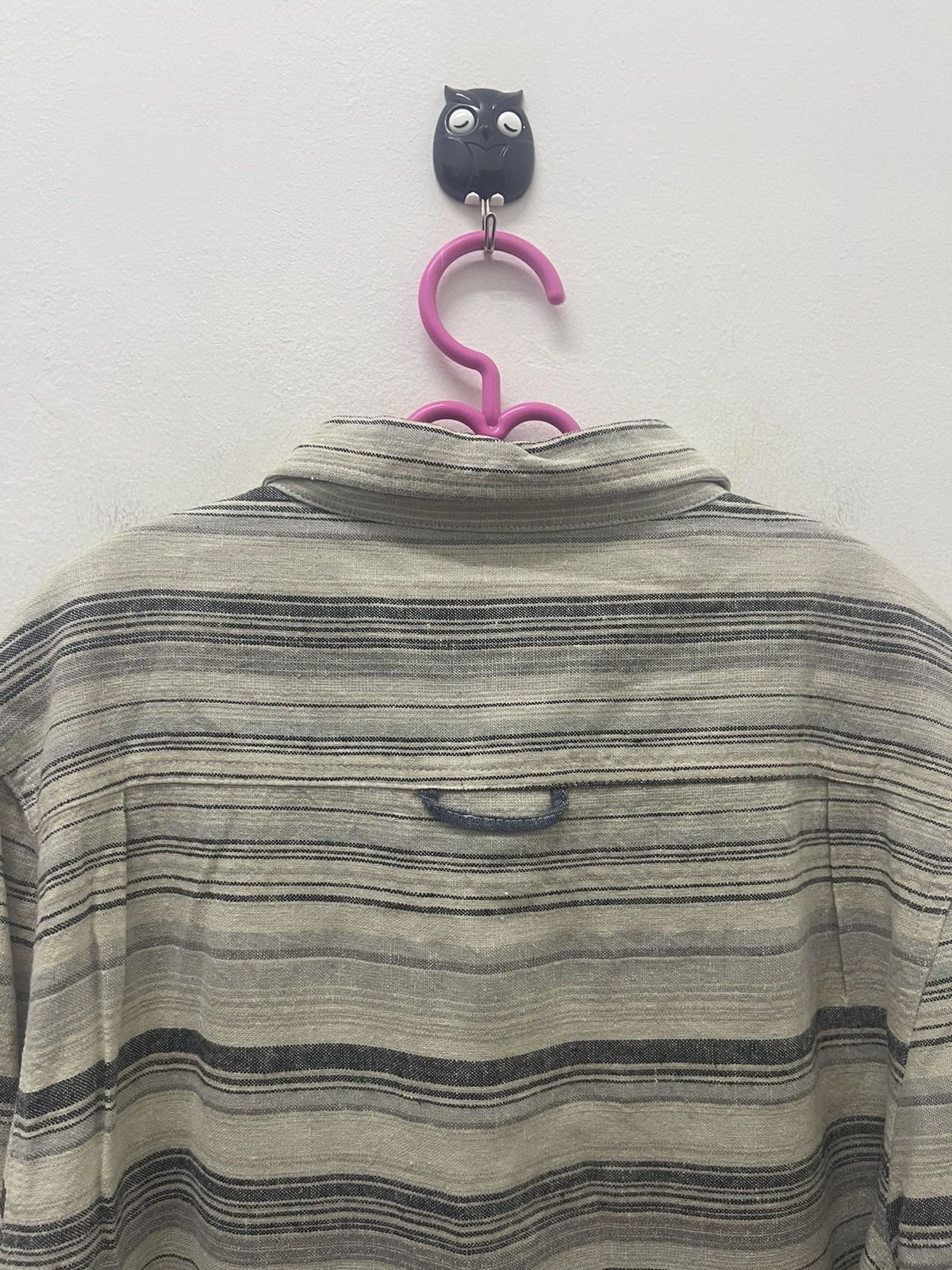 Japanese Brand Rare Vintage LOKY THE BLACKPAGE Striped Double Pockets Size US L / EU 52-54 / 3 - 8 Thumbnail