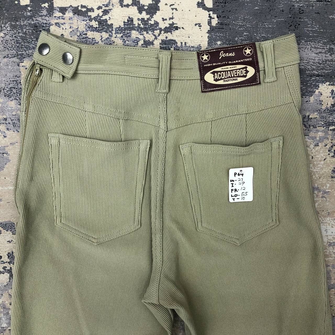 Grailed P64 ACQUAVERDE MADE IN FRANCE SKINNY STRECTHABLE PANTS Size 27" / US 4 / IT 40 - 5 Thumbnail