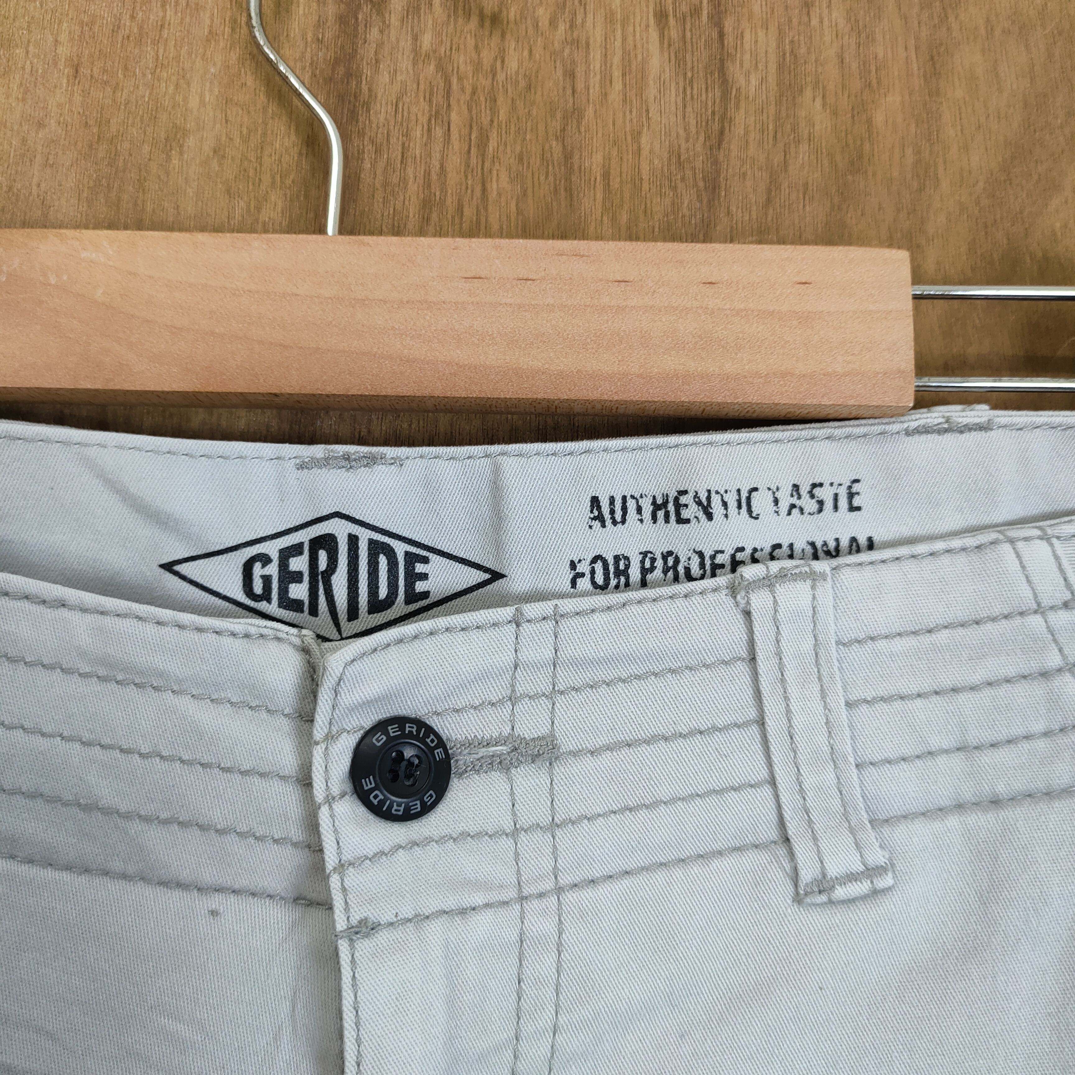 Japanese Brand × White's Boots VINTAGE GERIDE WHITE CARGO PANTS Size US 30 / EU 46 - 6 Thumbnail
