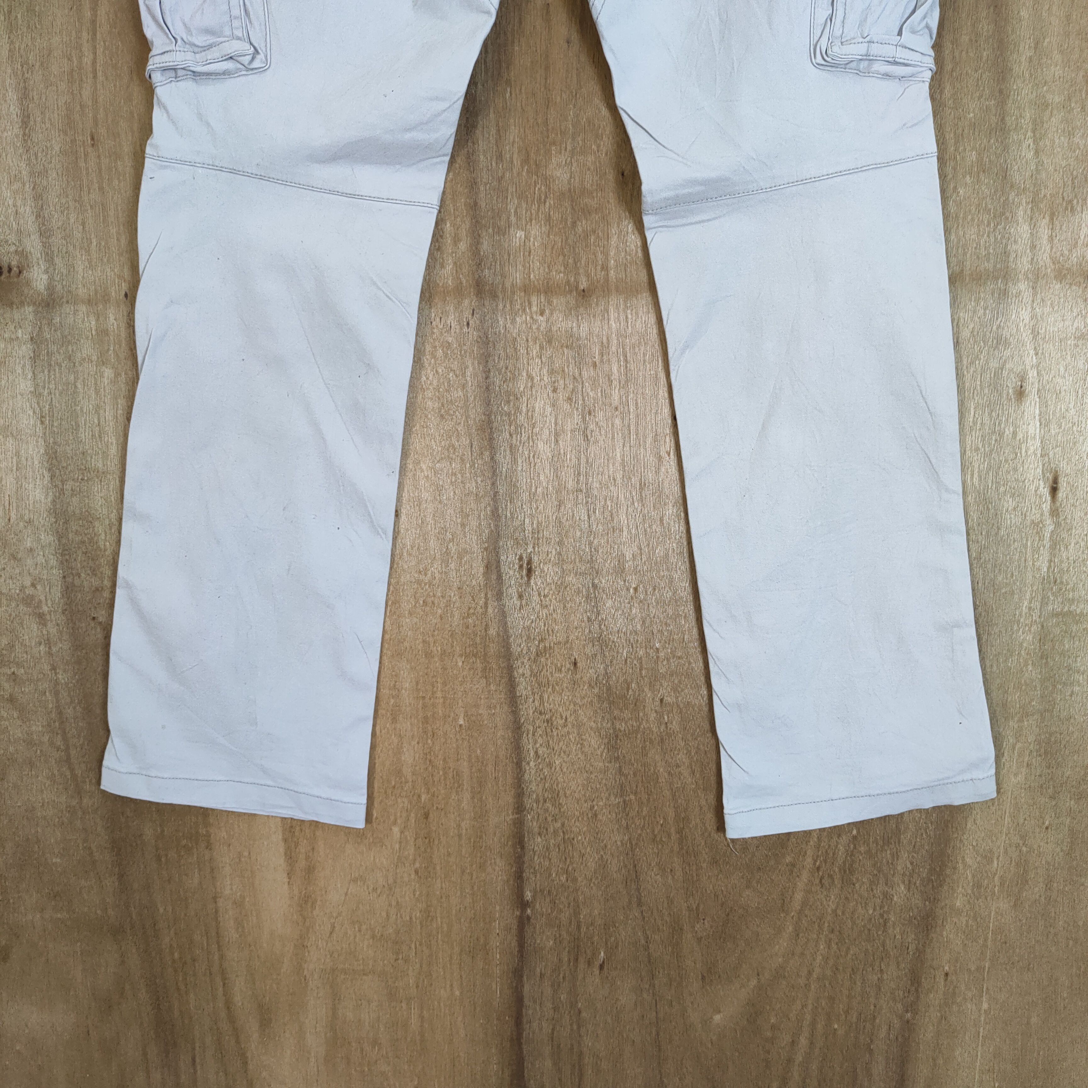 Japanese Brand × White's Boots VINTAGE GERIDE WHITE CARGO PANTS Size US 30 / EU 46 - 9 Thumbnail