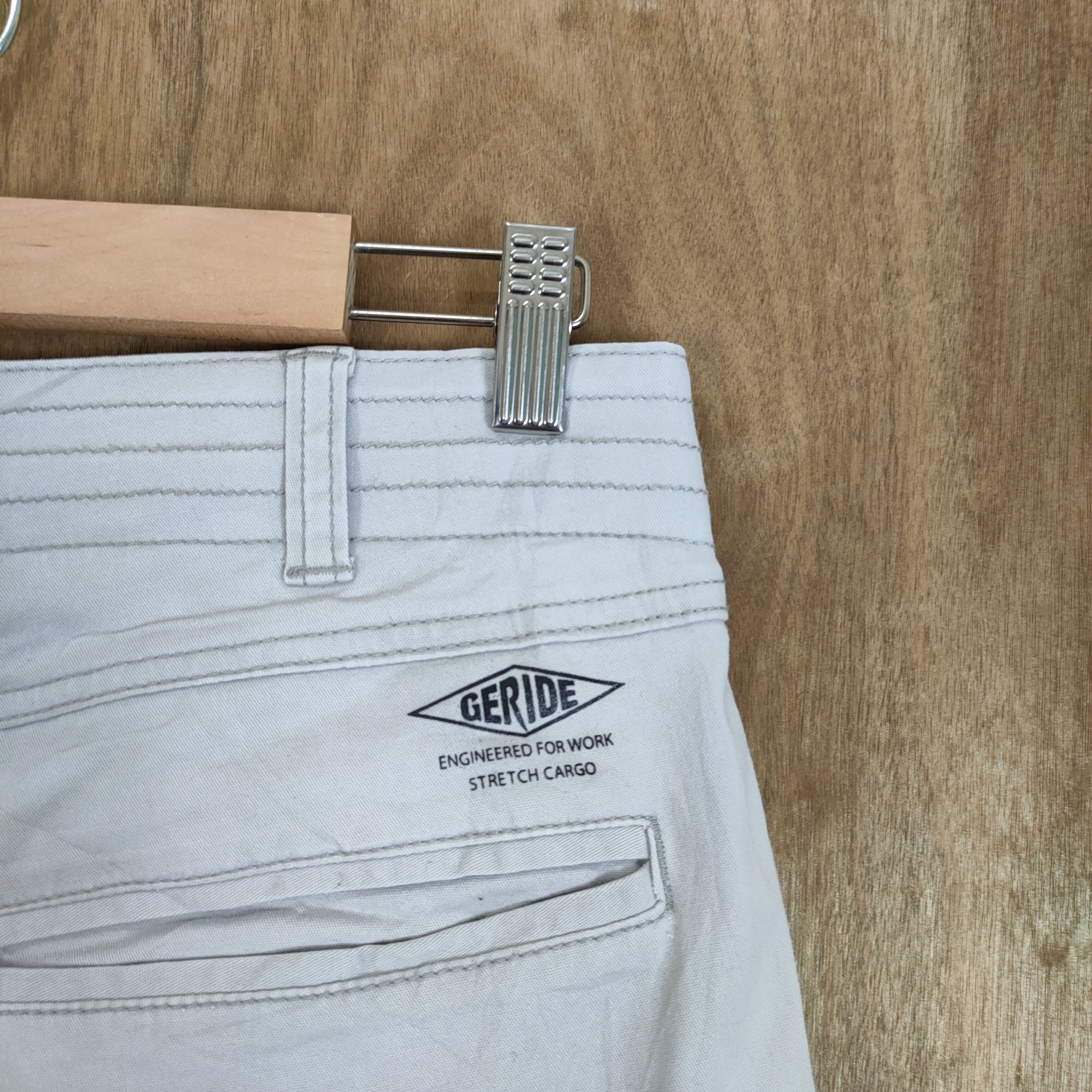 Japanese Brand × White's Boots VINTAGE GERIDE WHITE CARGO PANTS Size US 30 / EU 46 - 10 Thumbnail