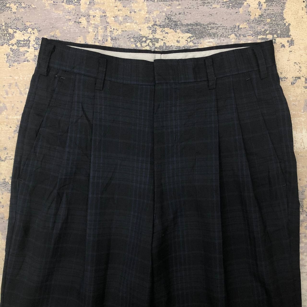 Japanese Brand P66 VTG TARTAN FULL MAC GOLF PANTS Size US 27 - 4 Thumbnail