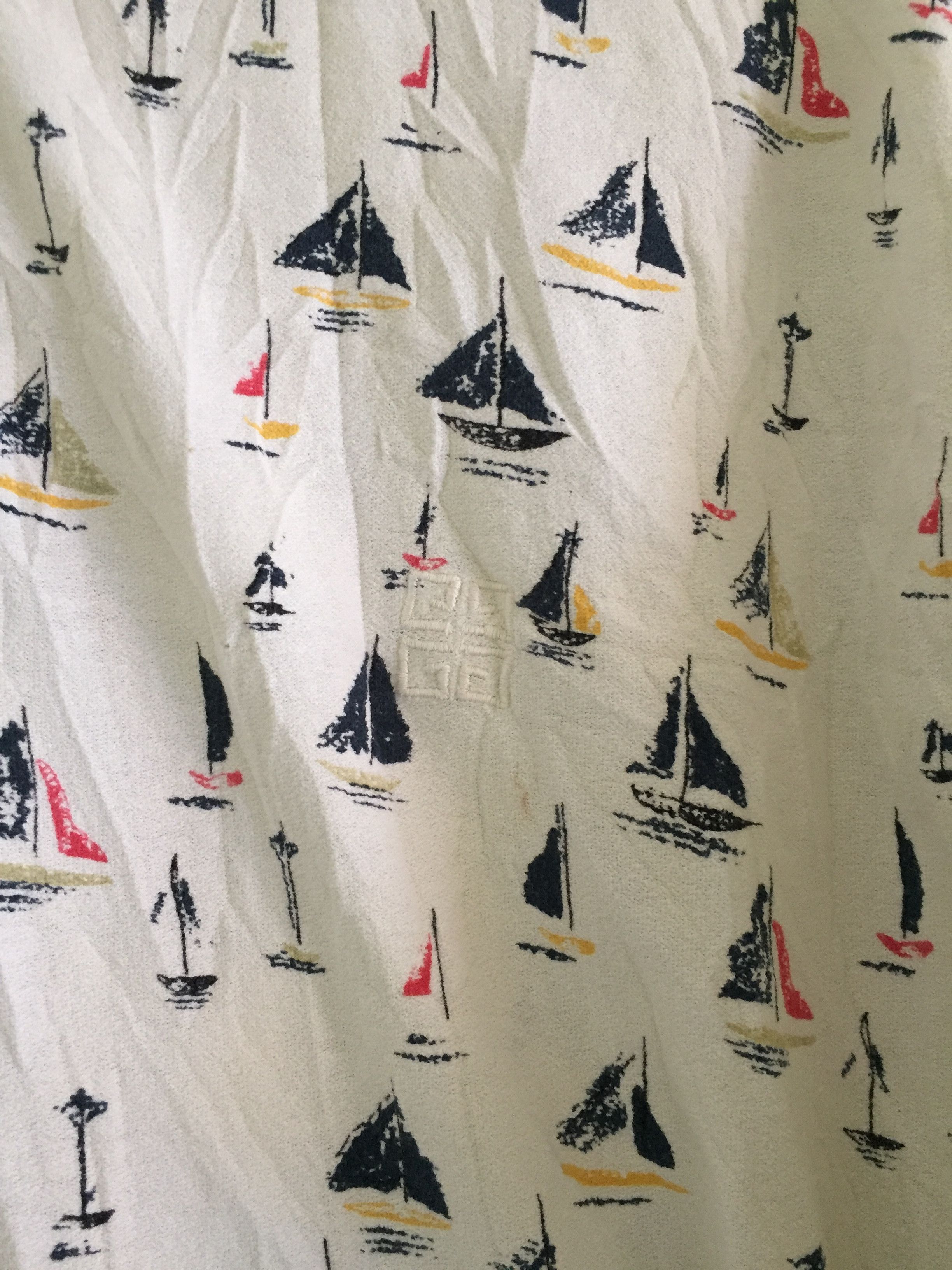 Designer GIVENCHY SAILBOAT PRINT POLO SHIRT Size US XL / EU 56 / 4 - 3 Thumbnail