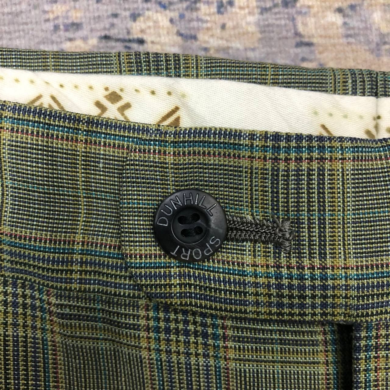 Alfred Dunhill P67 VTG DUNHILL SPORT TARTAN PANTS Size US 34 / EU 50 - 9 Thumbnail