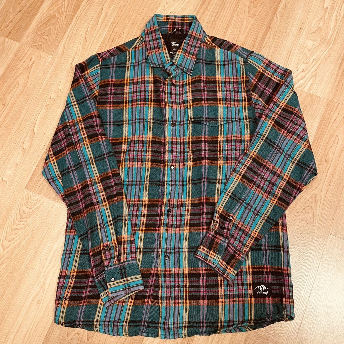 Stussy vintage flannel shirt