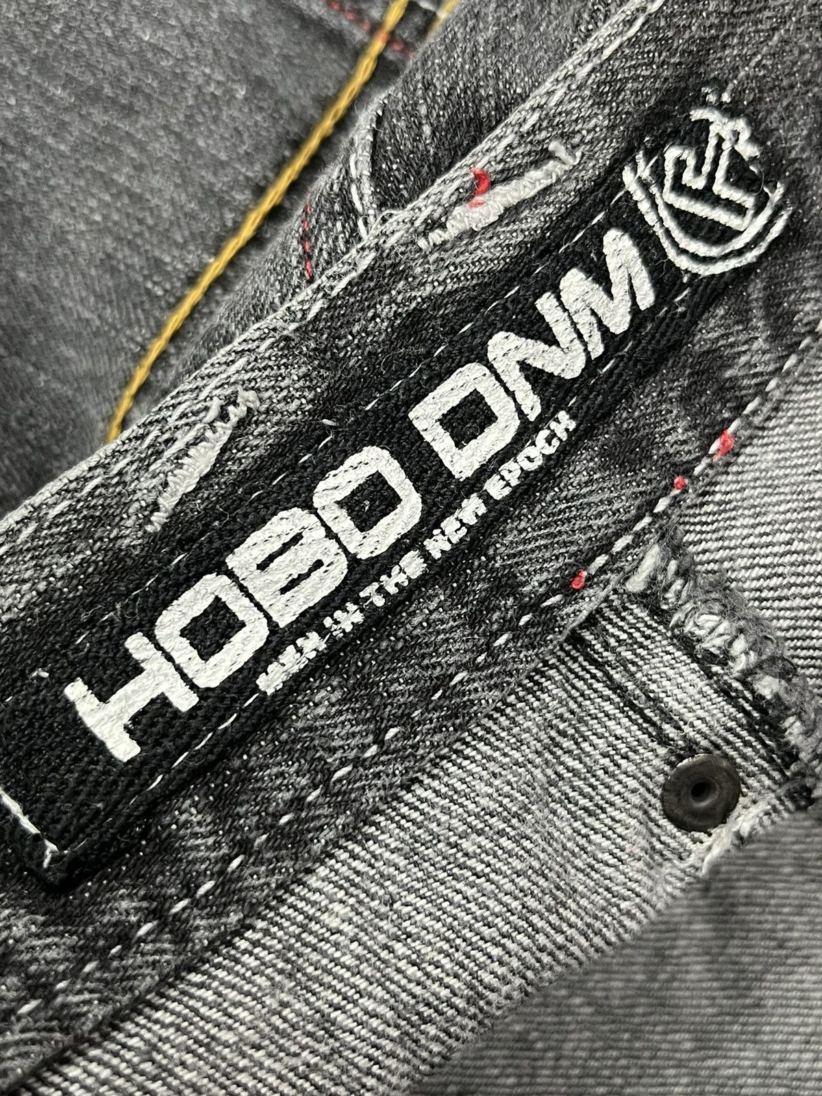 Hobo HOBO JAPAN Multi-pocket Carpenter Cargo Baggy Hip Hop Denim Size US 31 - 9 Thumbnail