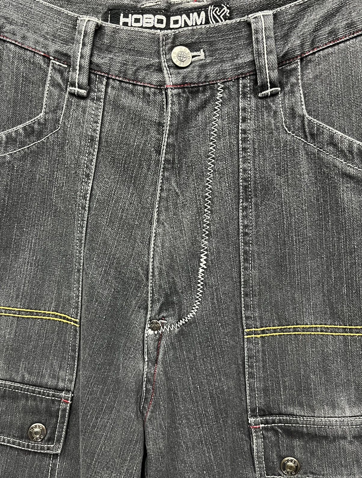 Hobo HOBO JAPAN Multi-pocket Carpenter Cargo Baggy Hip Hop Denim Size US 31 - 7 Thumbnail