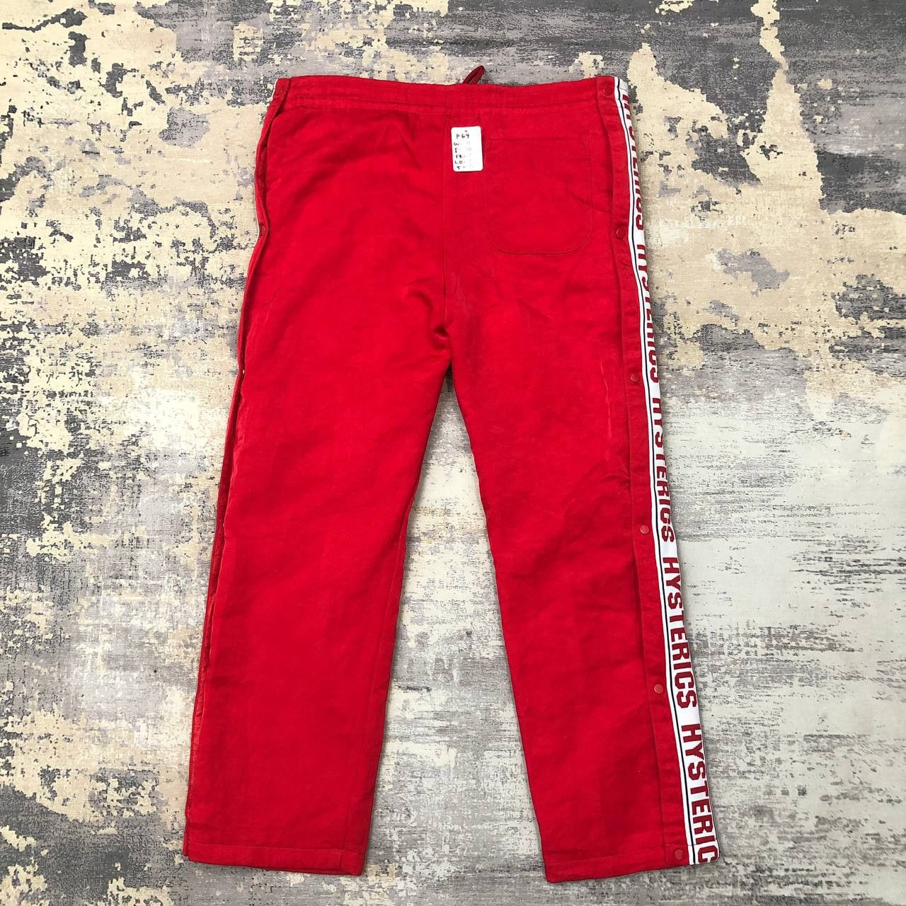 Hysteric Glamour P69 HYSTERIC GLAMOUR MINI SWEATPANTS SIDE TAPE LOGO Size US 31 - 2 Thumbnail