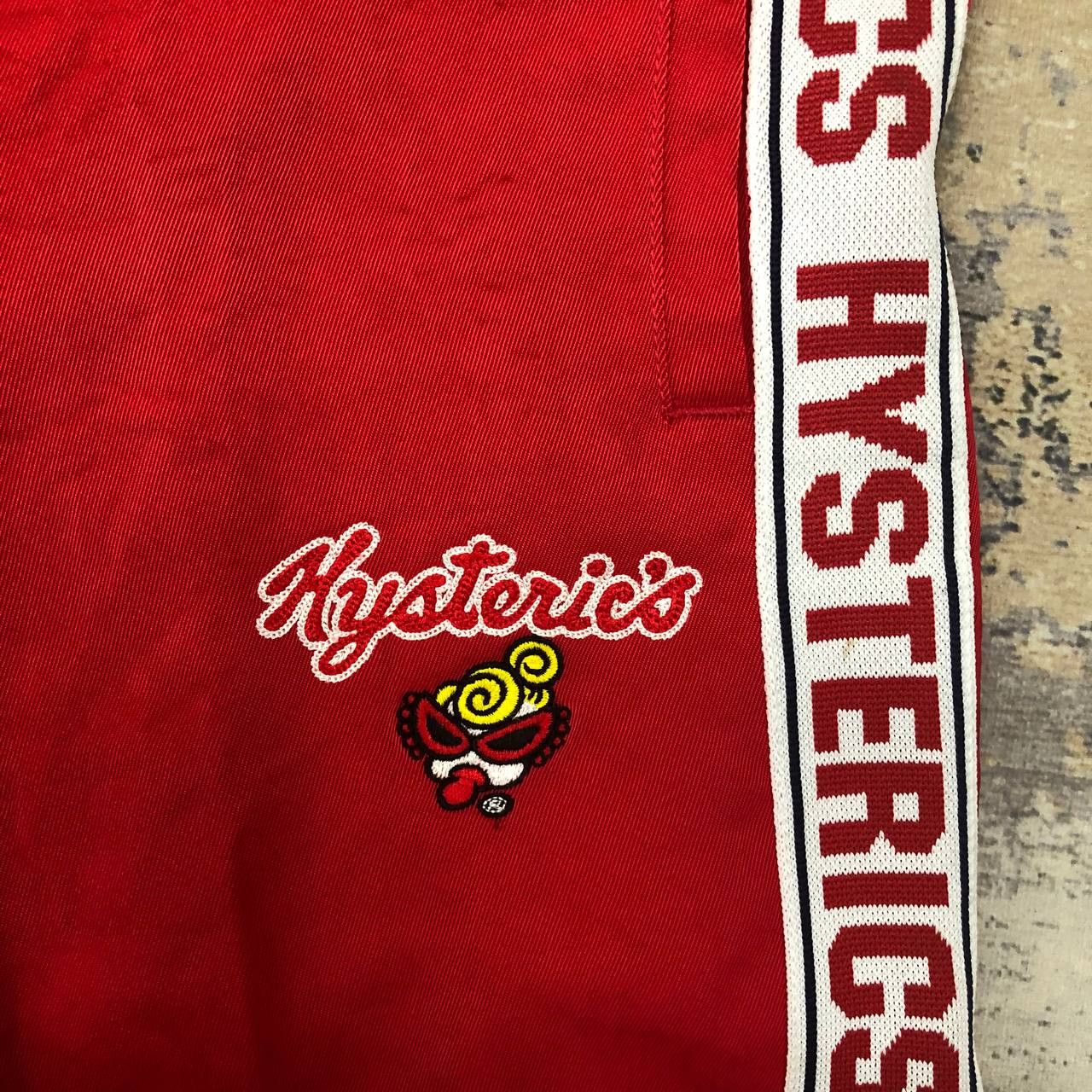 Hysteric Glamour P69 HYSTERIC GLAMOUR MINI SWEATPANTS SIDE TAPE LOGO Size US 31 - 6 Thumbnail