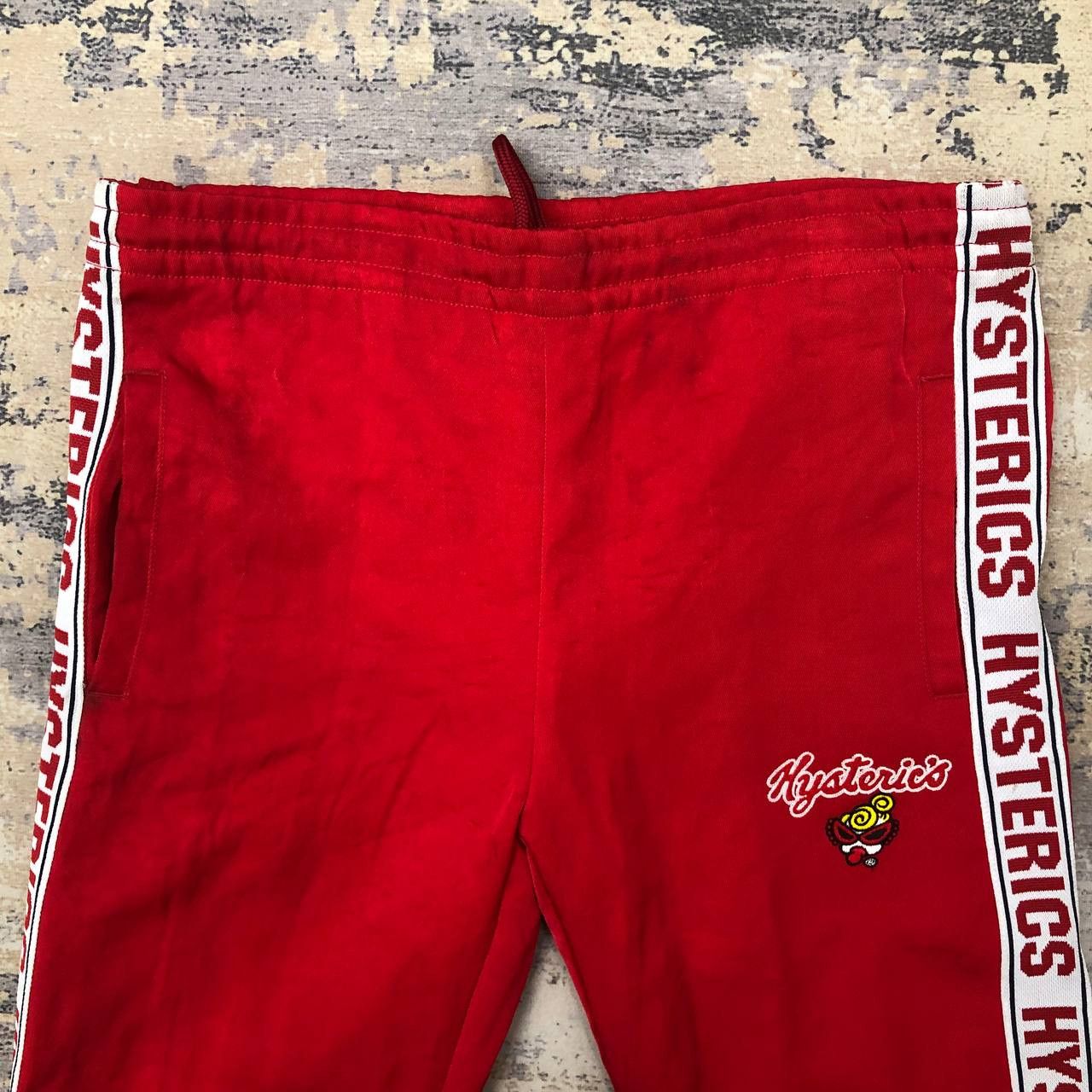 Hysteric Glamour P69 HYSTERIC GLAMOUR MINI SWEATPANTS SIDE TAPE LOGO Size US 31 - 3 Thumbnail