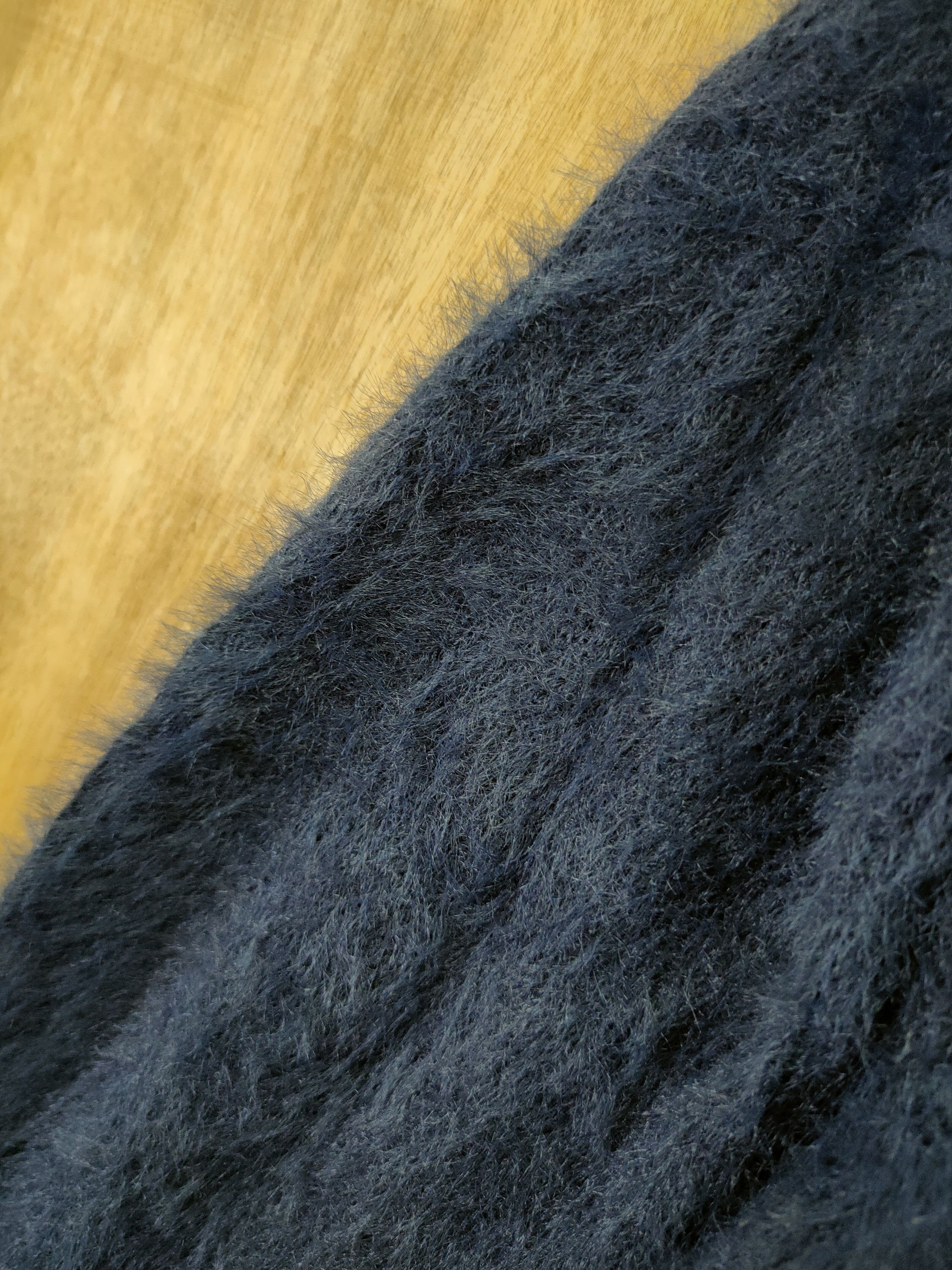 Aran Isles Knitwear D Earth japan mohair shaggy fur knitwear sweatshirt #46-1031 Size US M / EU 48-50 / 2 - 6 Thumbnail