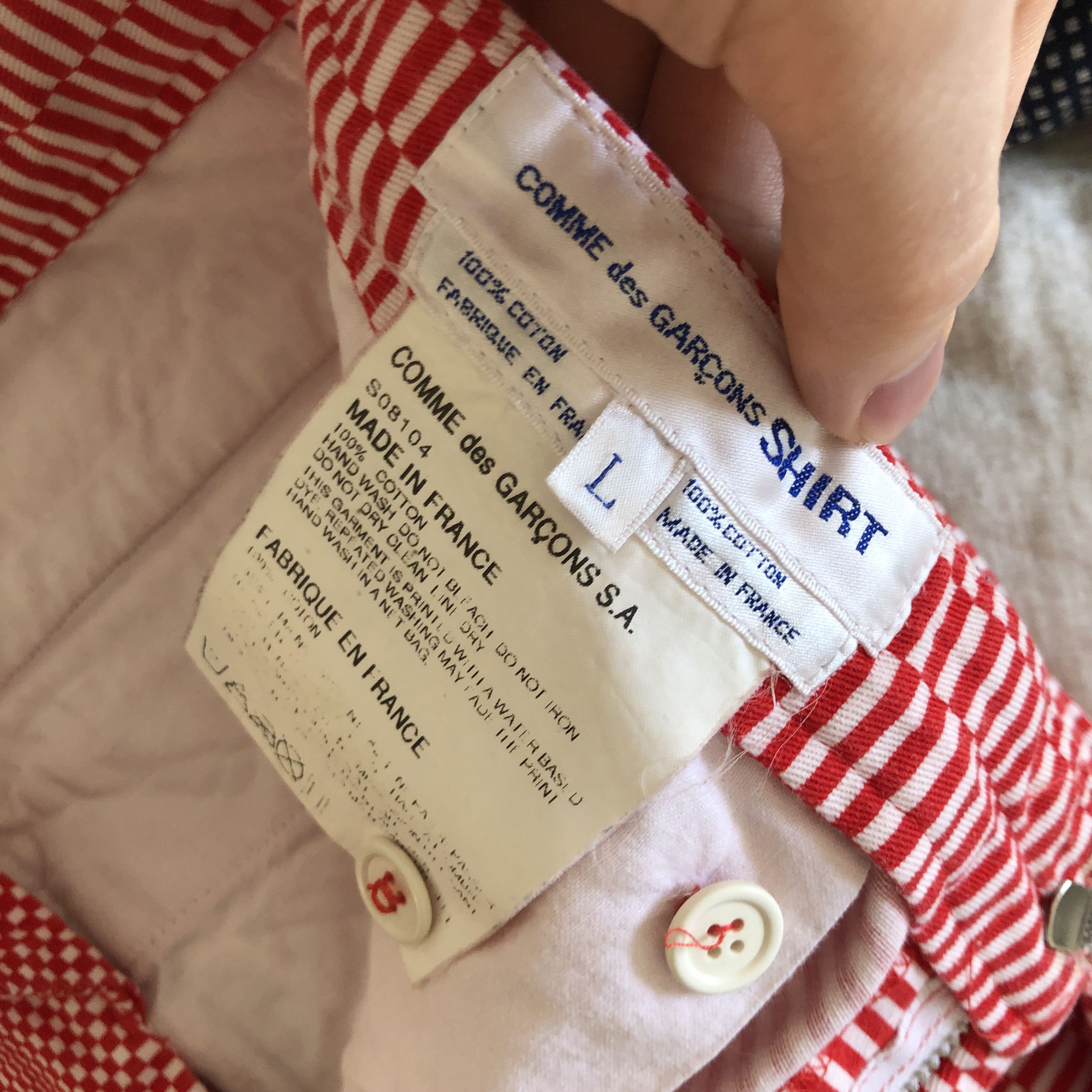 Comme des Garcons Comme des Garcons SHIRT Vasarely Pants Size US 33 - 5 Thumbnail
