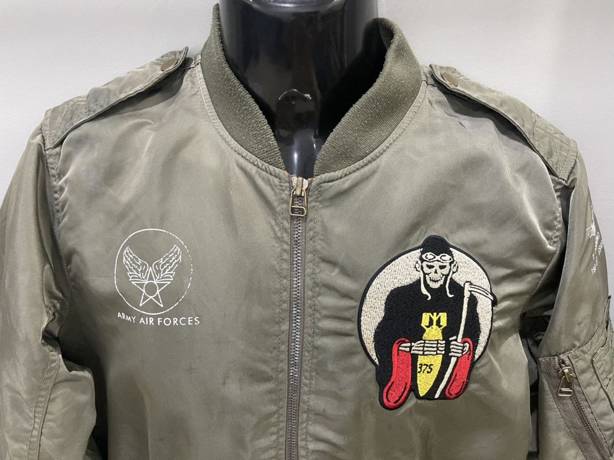 Japanese Brand MILITARY BOMBER JACKET Size US M / EU 48-50 / 2 - 3 Thumbnail