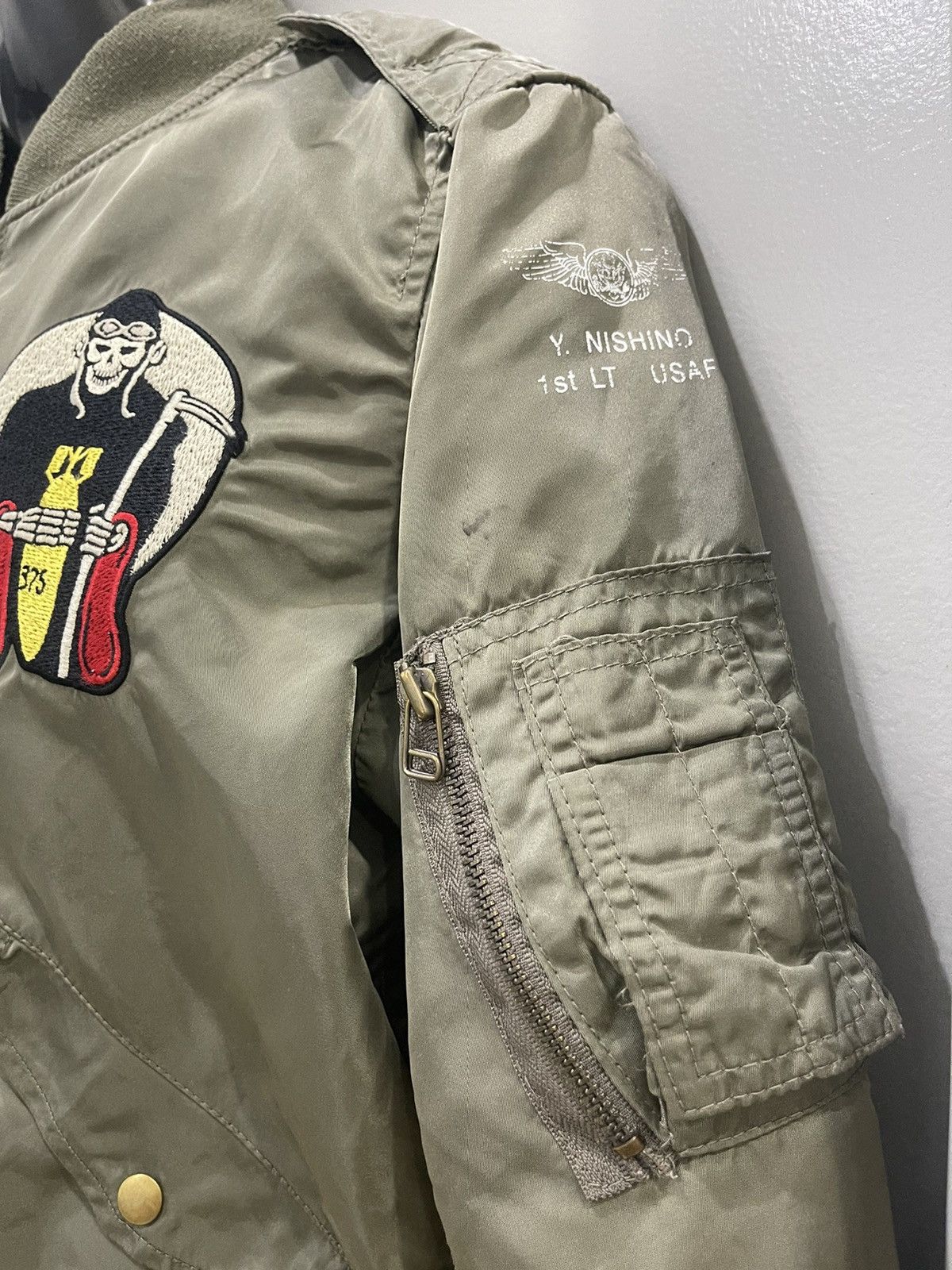 Japanese Brand MILITARY BOMBER JACKET Size US M / EU 48-50 / 2 - 4 Thumbnail