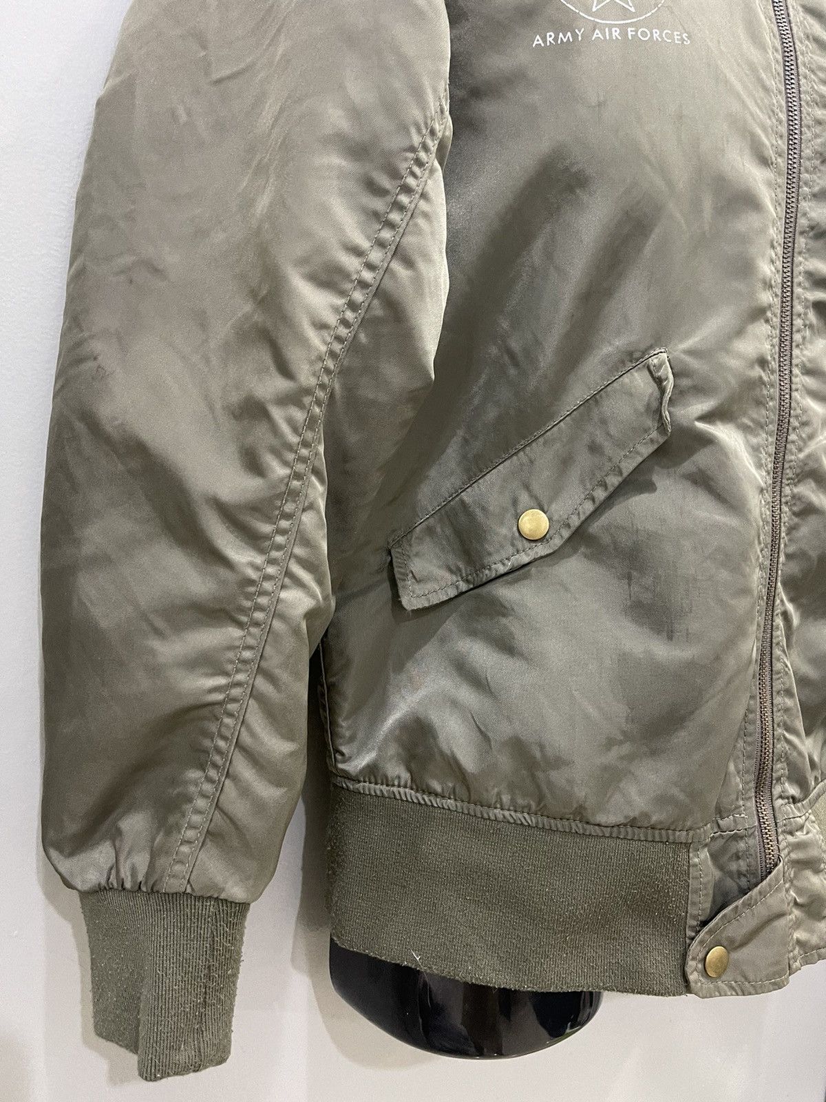 Japanese Brand MILITARY BOMBER JACKET Size US M / EU 48-50 / 2 - 8 Thumbnail
