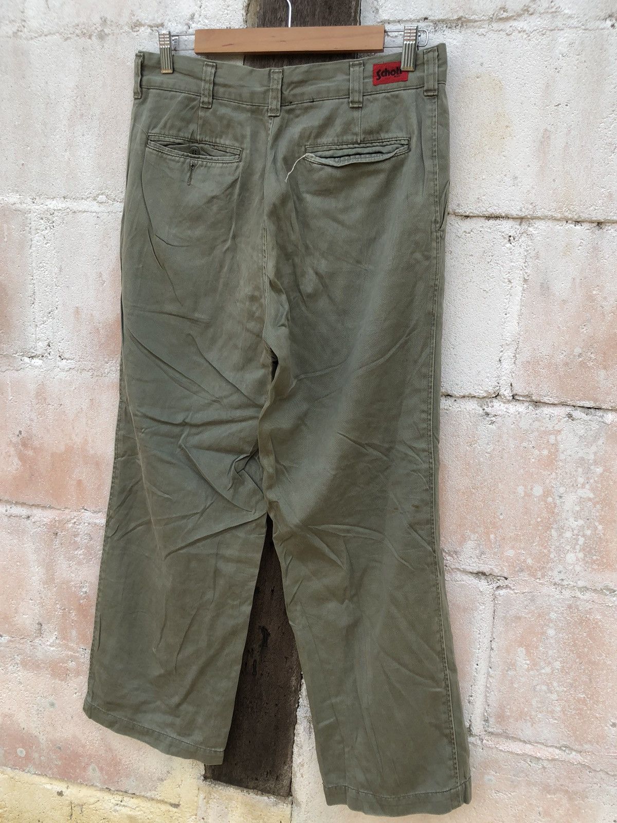 Schott Schott - Trouser Pants Military Sun faded Size US 32 / EU 48 - 4 Thumbnail